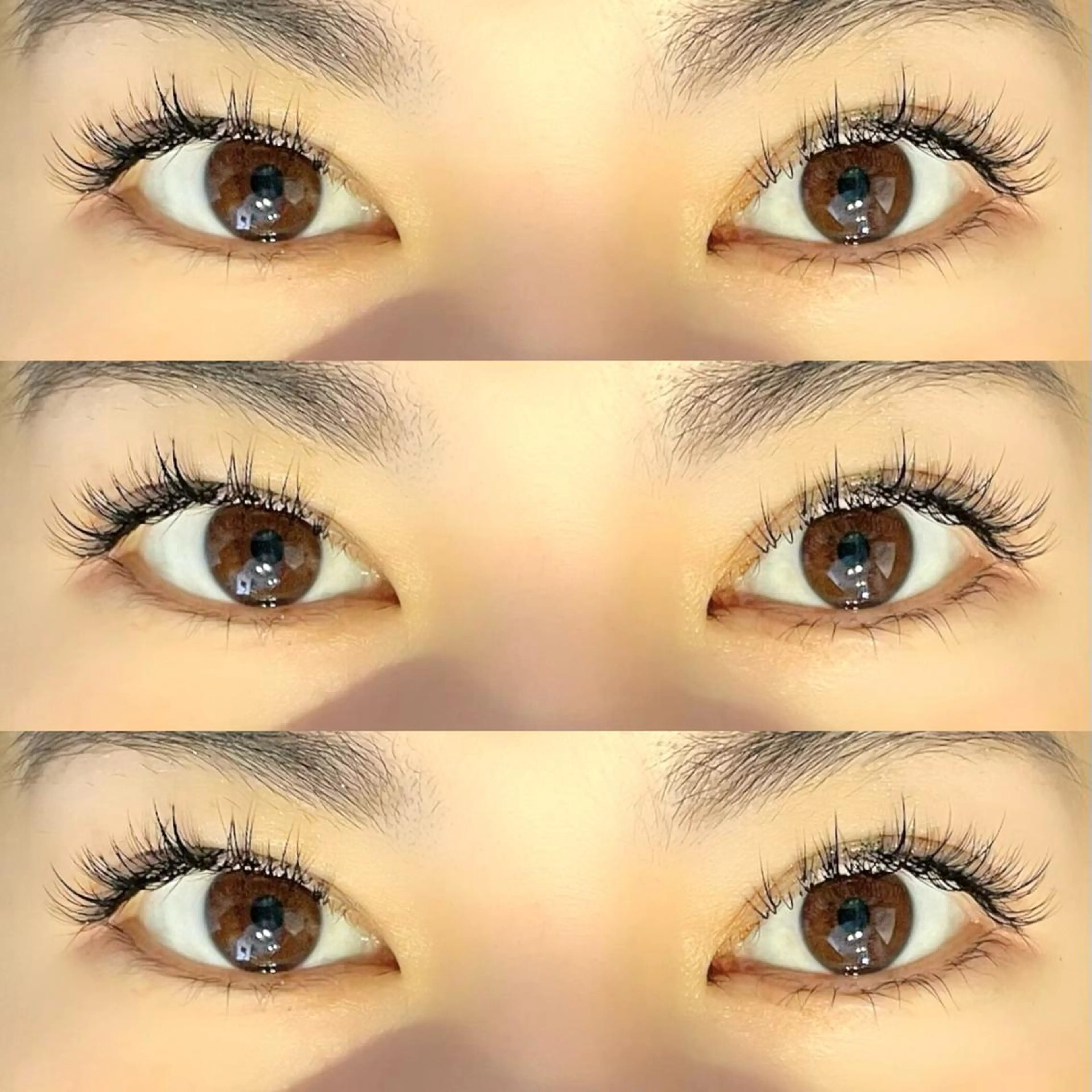 マツエク・マツパ ナチュラル ボリュームラッシュ ワンホンマツエク 小坂井 安理のマツエク・マツパデザイン