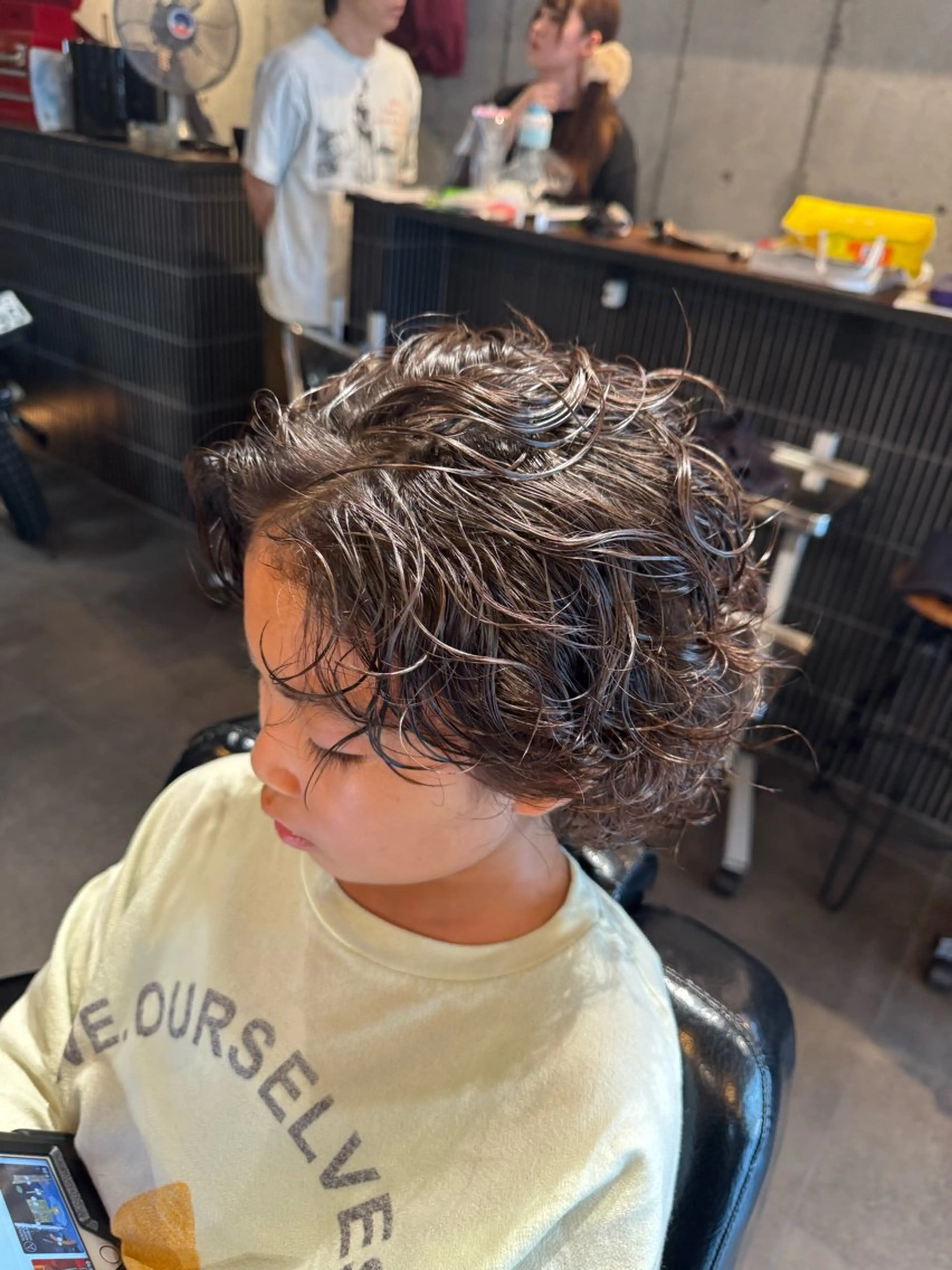 キッズ オノ ソウイチロウ/ ブリーチ/パーマのヘアスタイル