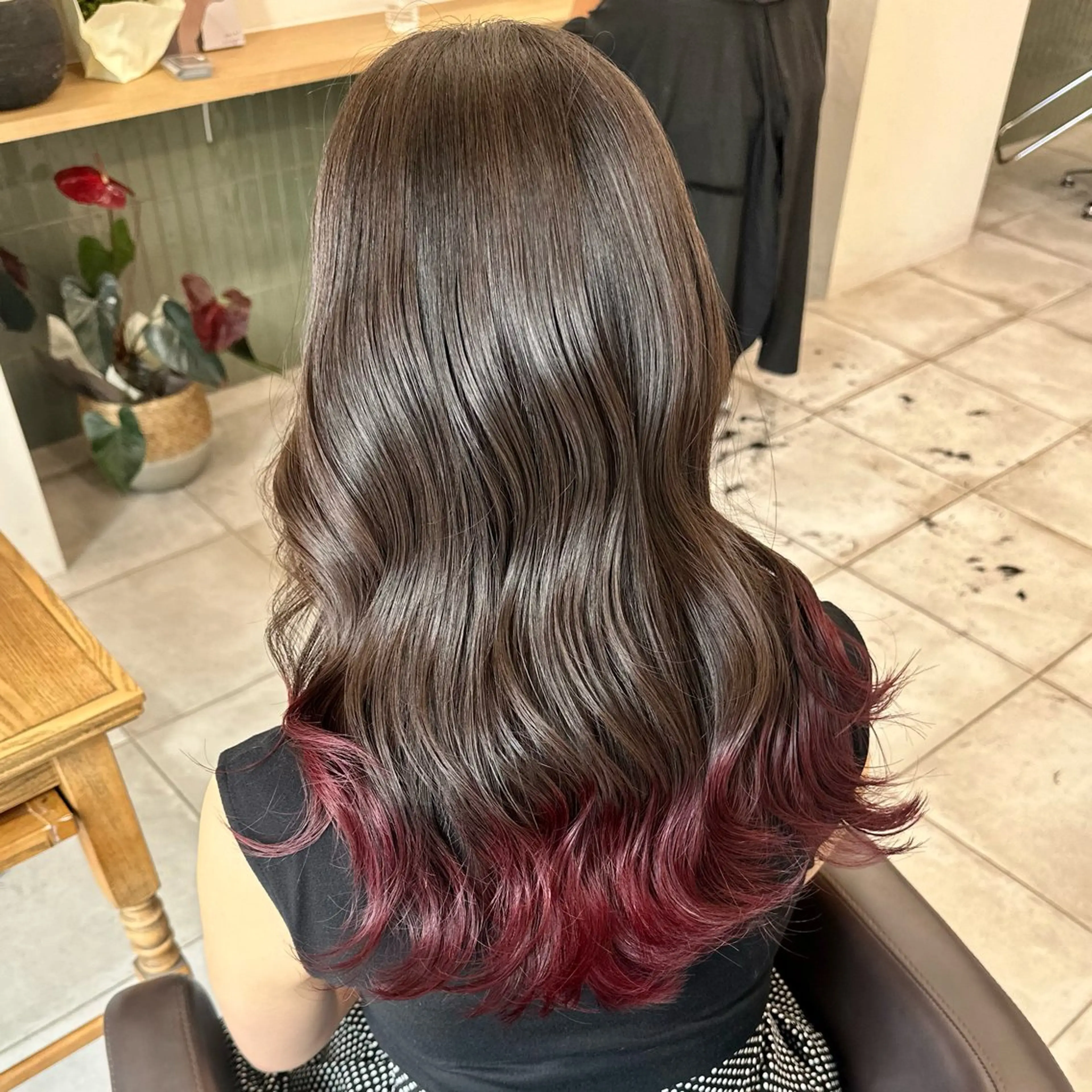 セミロング カラー カット ヘアカラー トリートメント ブリーチなし/レイヤ ー特化🌈Tommyのヘアスタイル