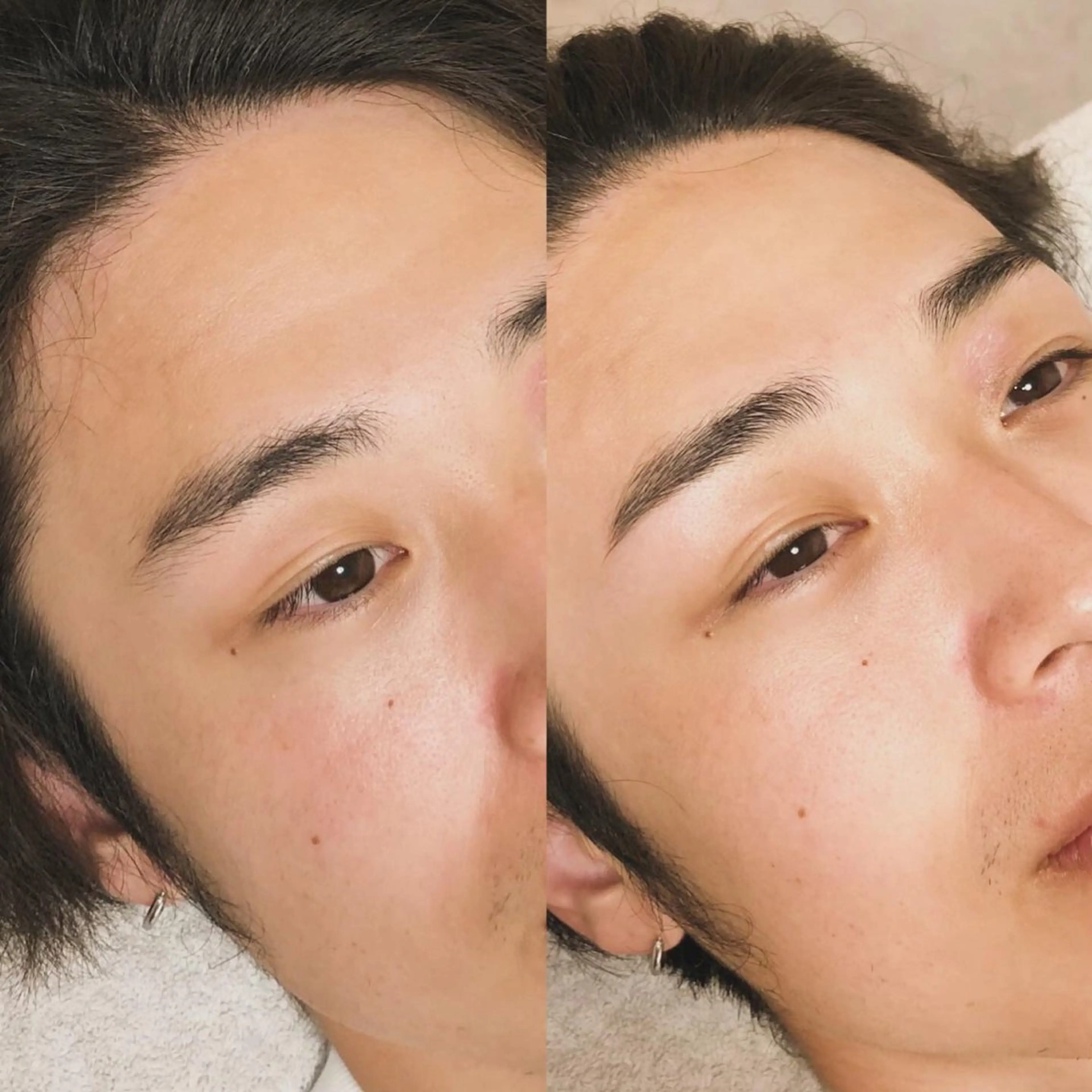 【ご新規様】メンズ美眉アイブロウワックス(ヘッドマッサージ付き)の写真