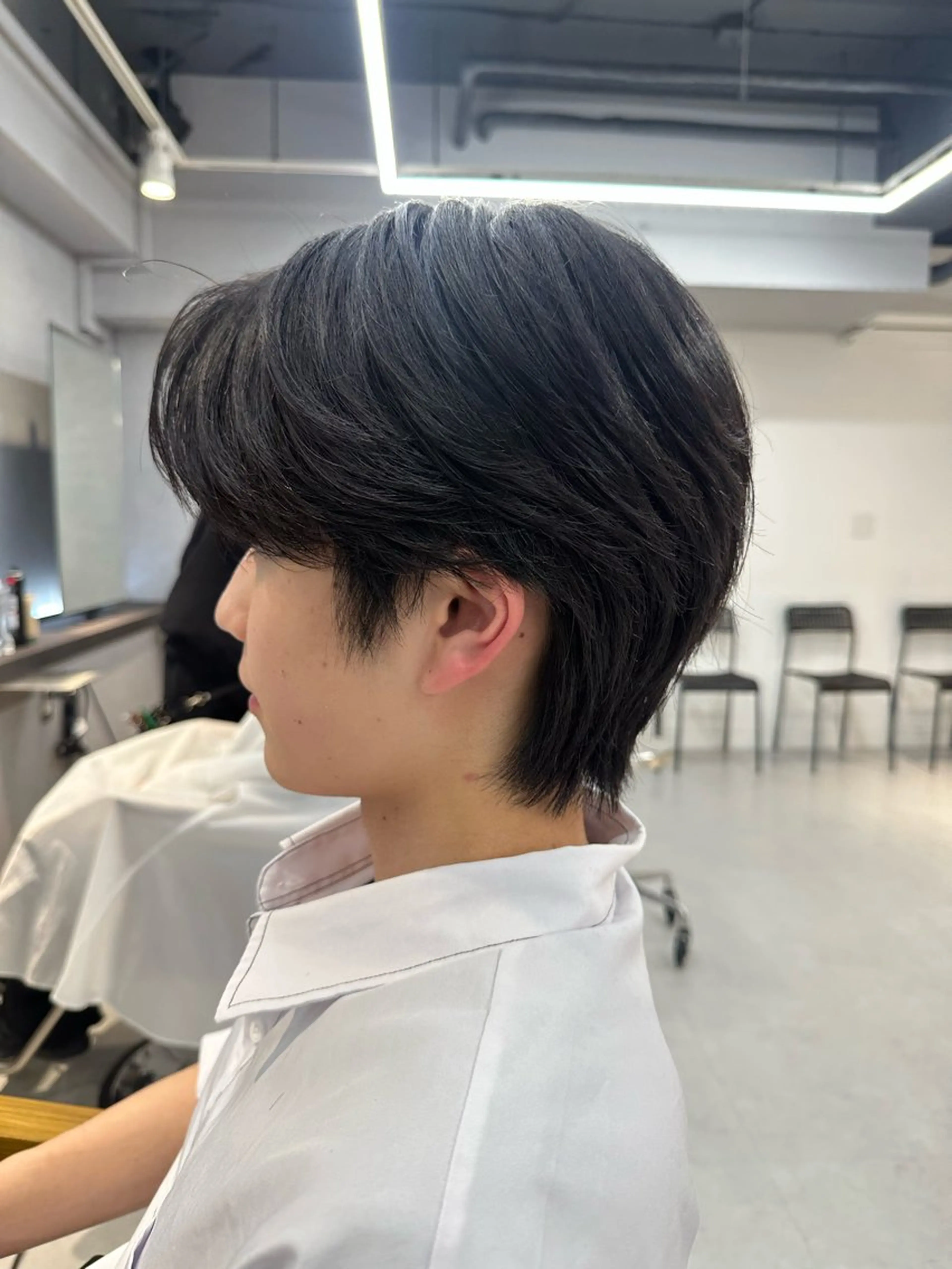 ショート メンズ 渋谷/メンズパーマ/ ミディアム/田代昂平のヘアスタイル