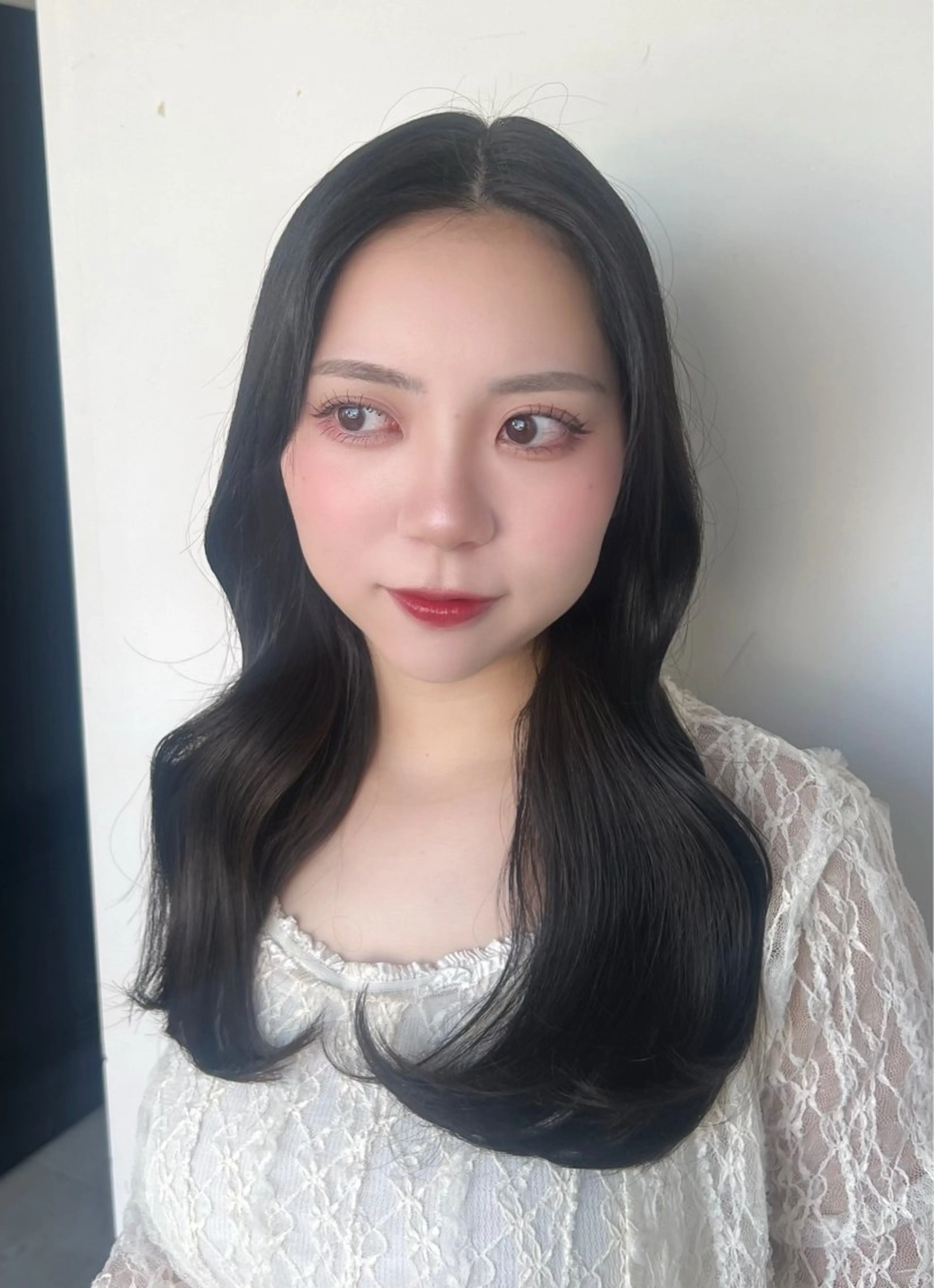 ロング 艶カラー/マツエク /似合わせ🤍ななえのマツエク・マツパデザイン