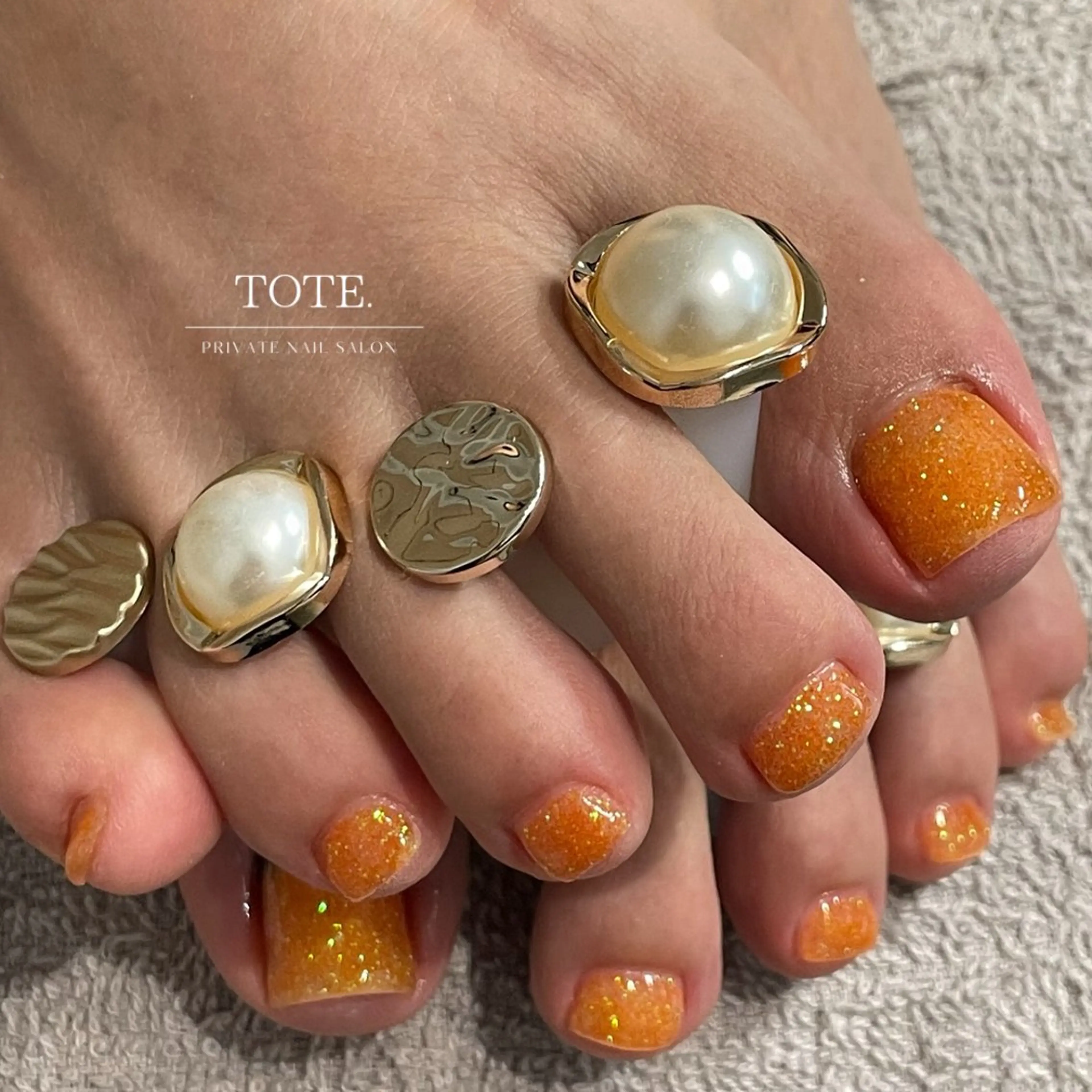 フットワンカラー（他店オフあり）の写真