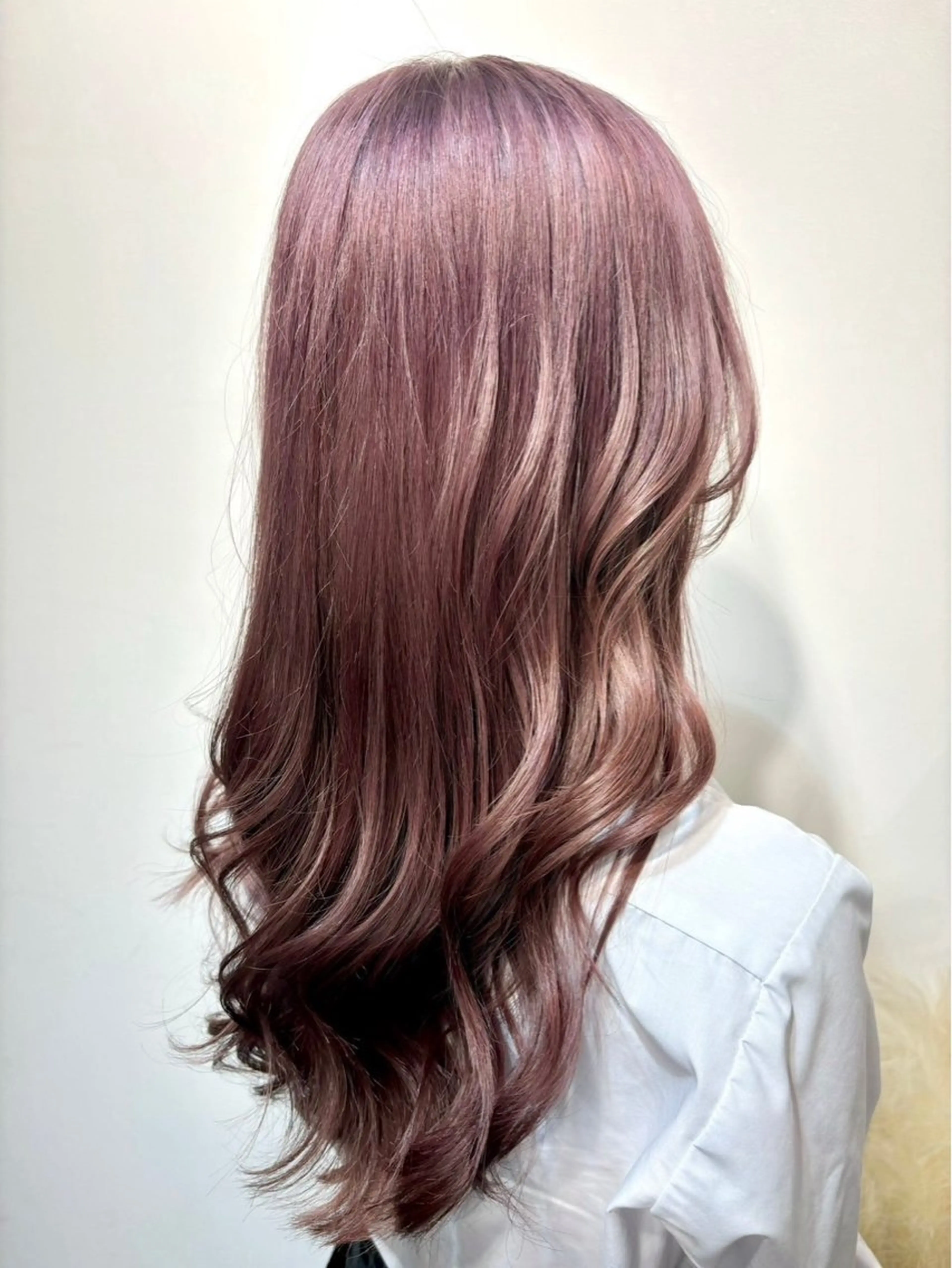 セミロング カラー カット ヘアカラー 美桜🪽🫧 レイヤー特化のヘアスタイル