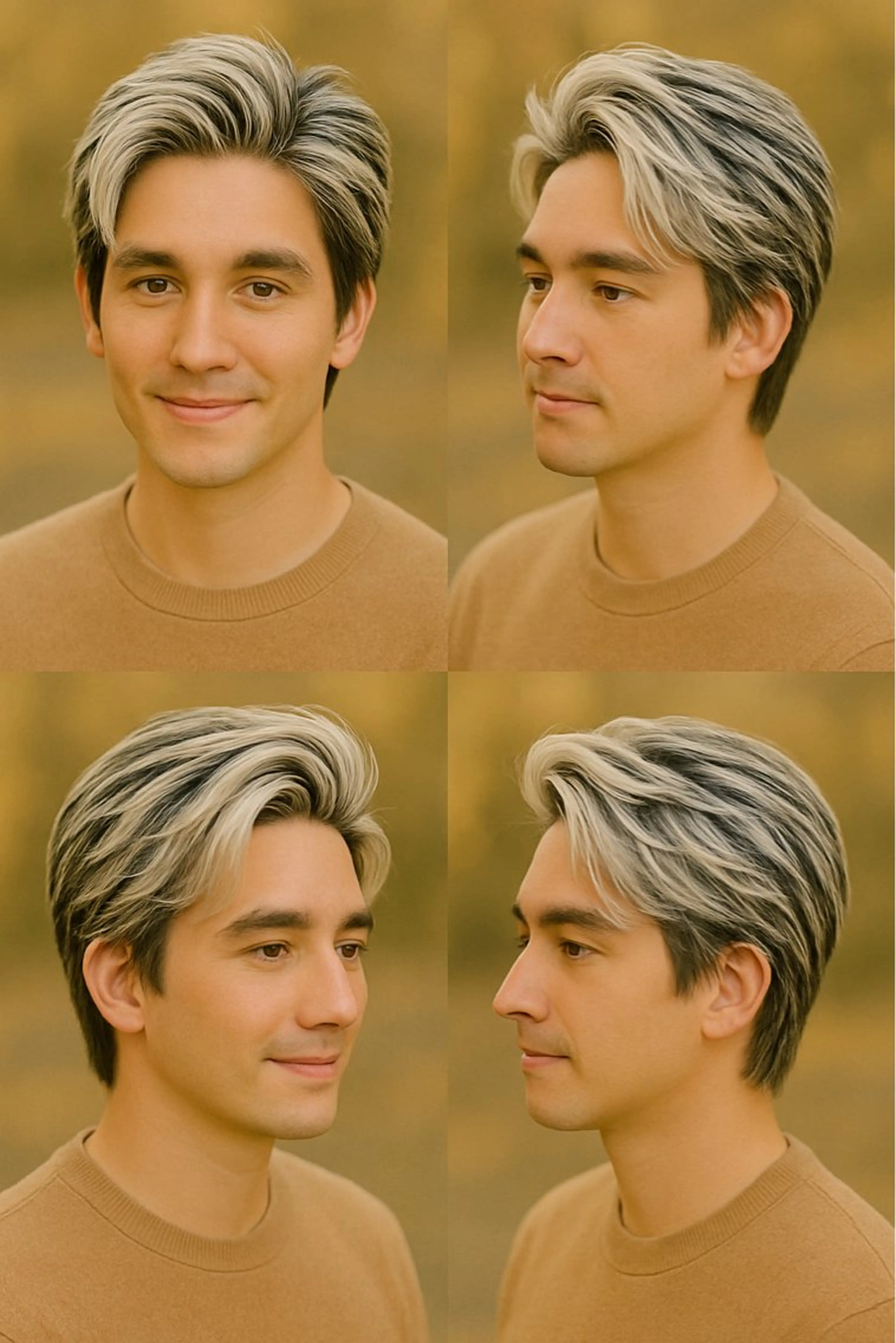 ショート カラー Men's BIRTH by happiness 梅田中崎町店所属・メンズ特化美容師 カラー専門ぺーターのヘアスタイル