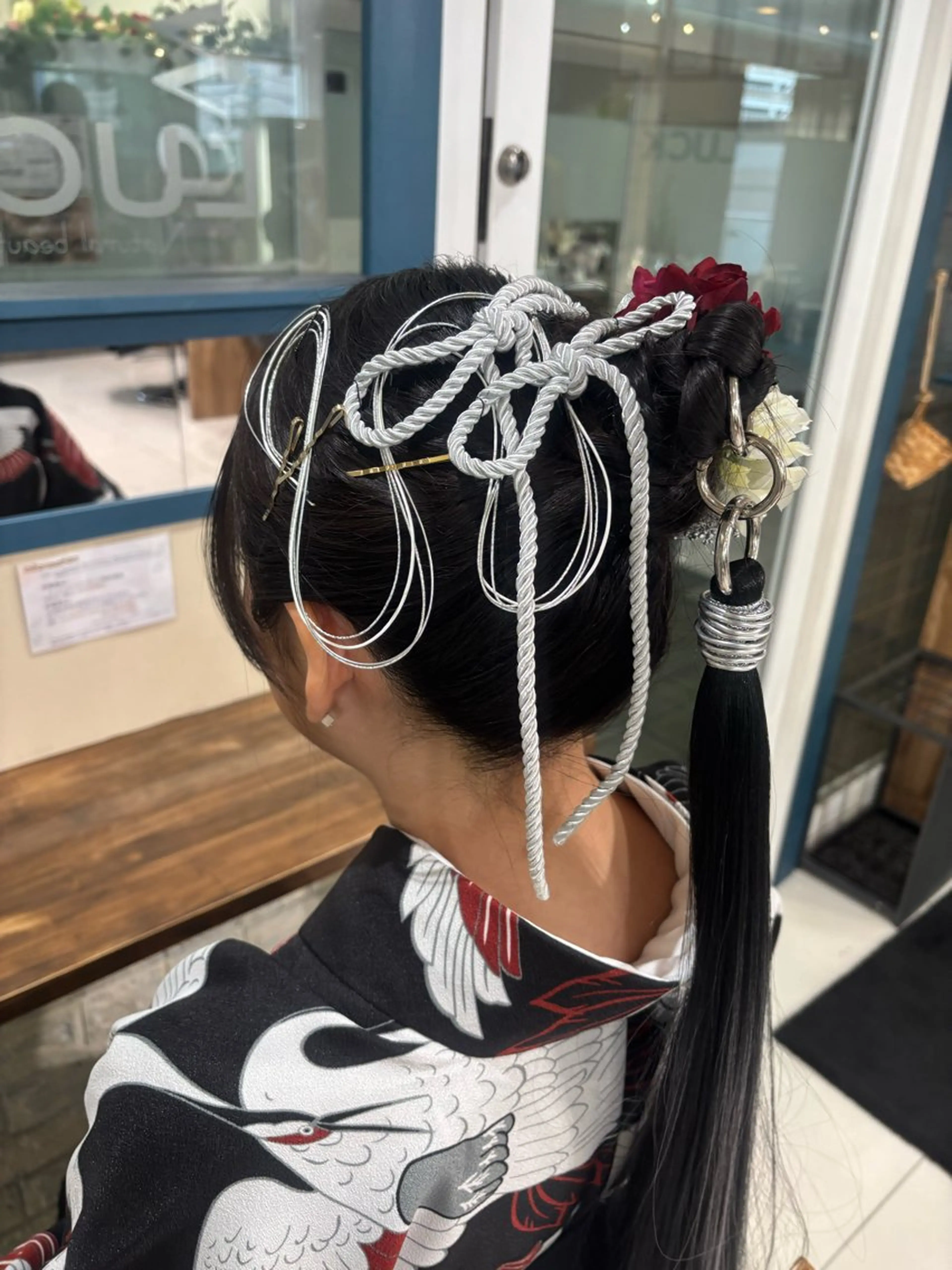 ヘアアレンジ 卒業式のヘアスタイル 髪質改善 頭身浴/ 中田のヘアスタイル