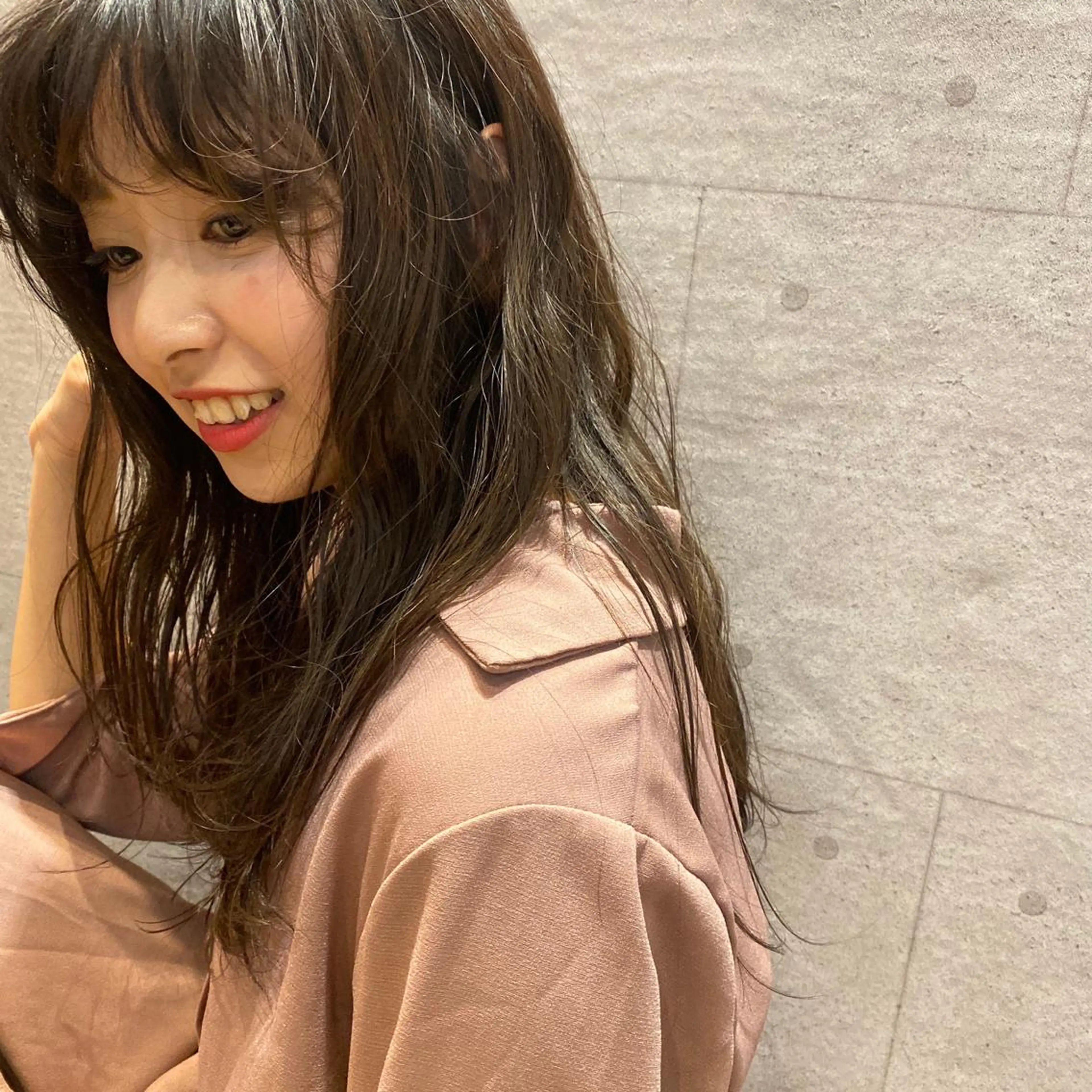 ロング カラー La  SHE's 天王寺店所属・マルヤマ リナのマツエク・マツパデザイン