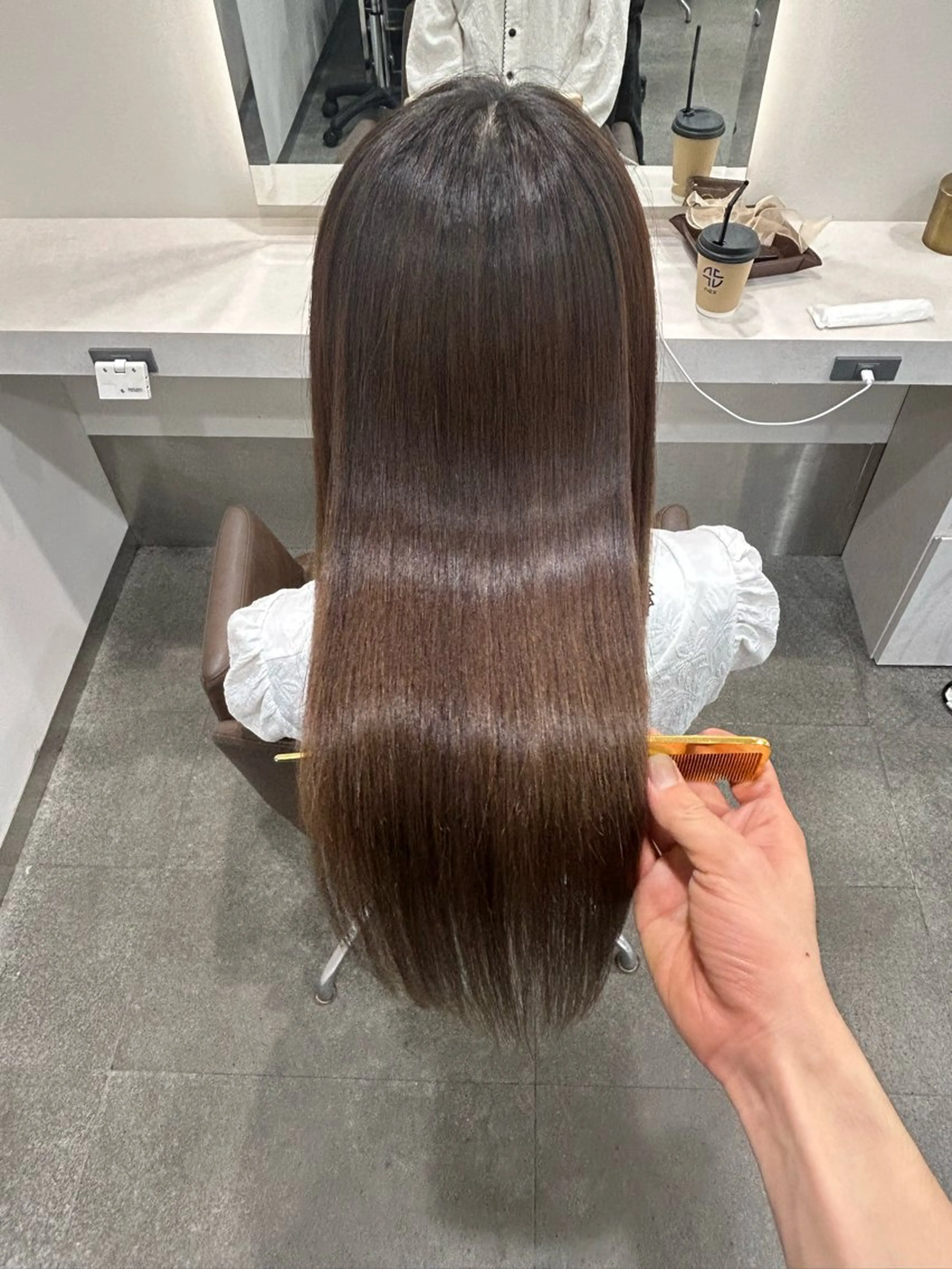 ミディアム 割れ癖も直す髪質改善 美容師✨みやたのヘアスタイル