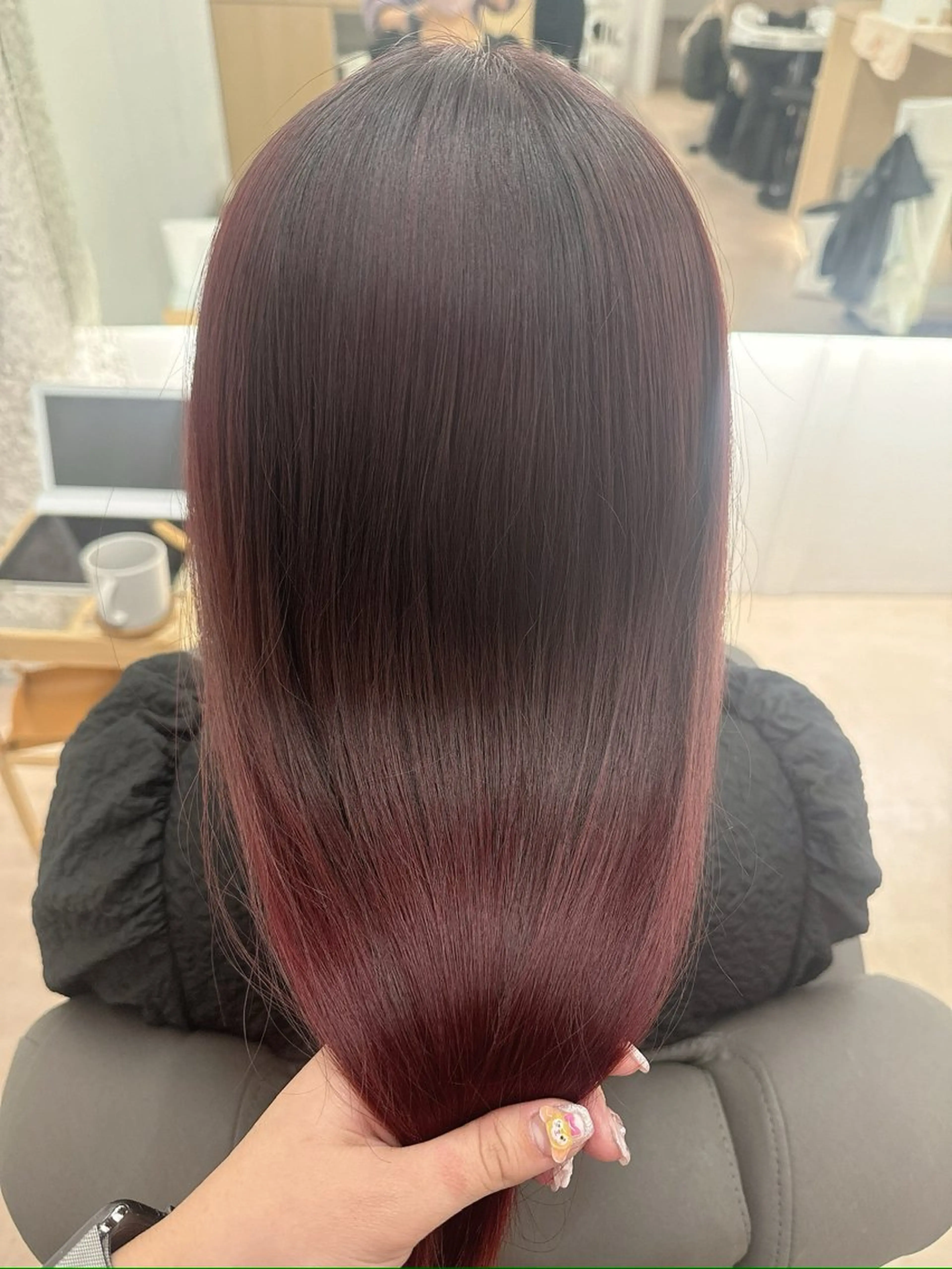 ロング カラー カット ヘアカラー トリートメント 🌷花屋併設🌷 西松さらのマツエク・マツパデザイン