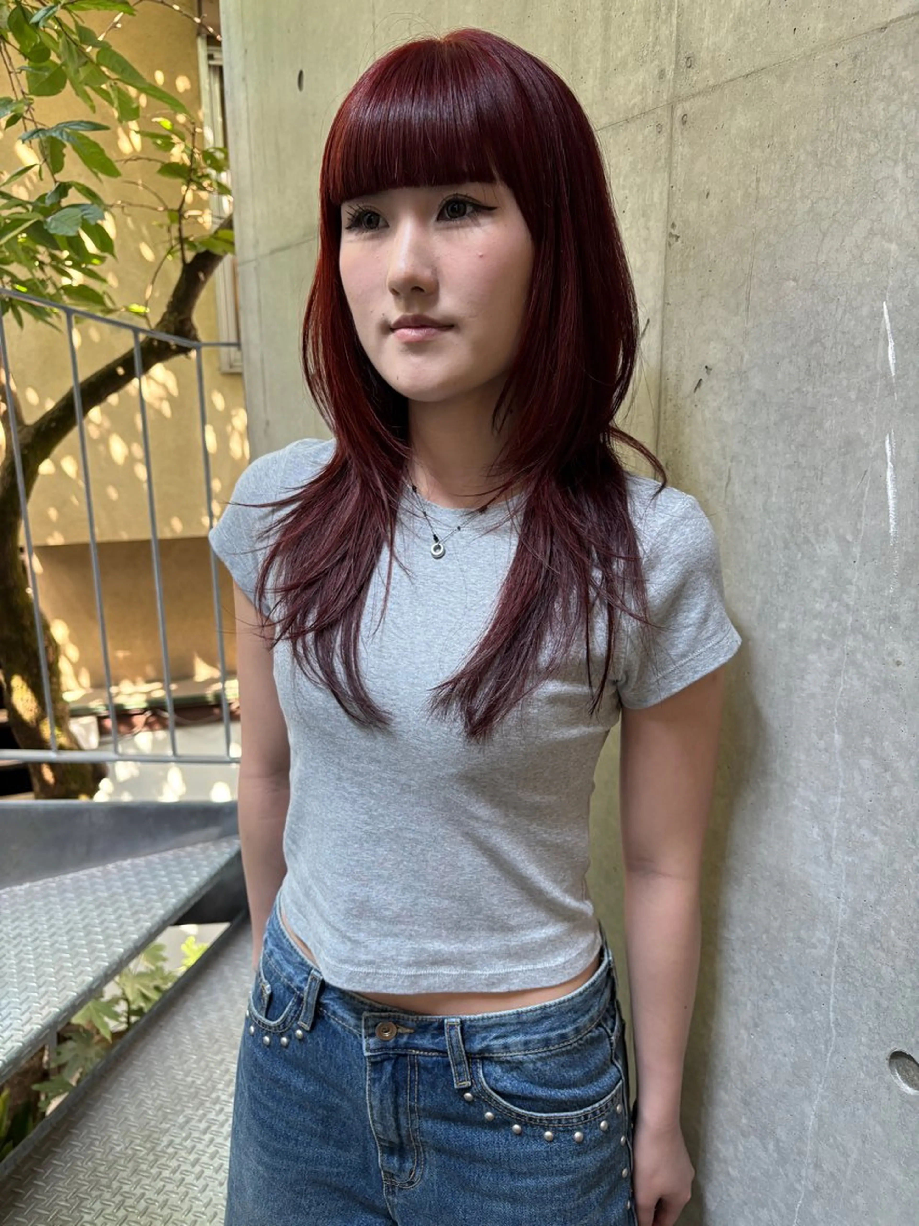 ロング カラー yuuna/ ハッシュカット🎀のヘアスタイル