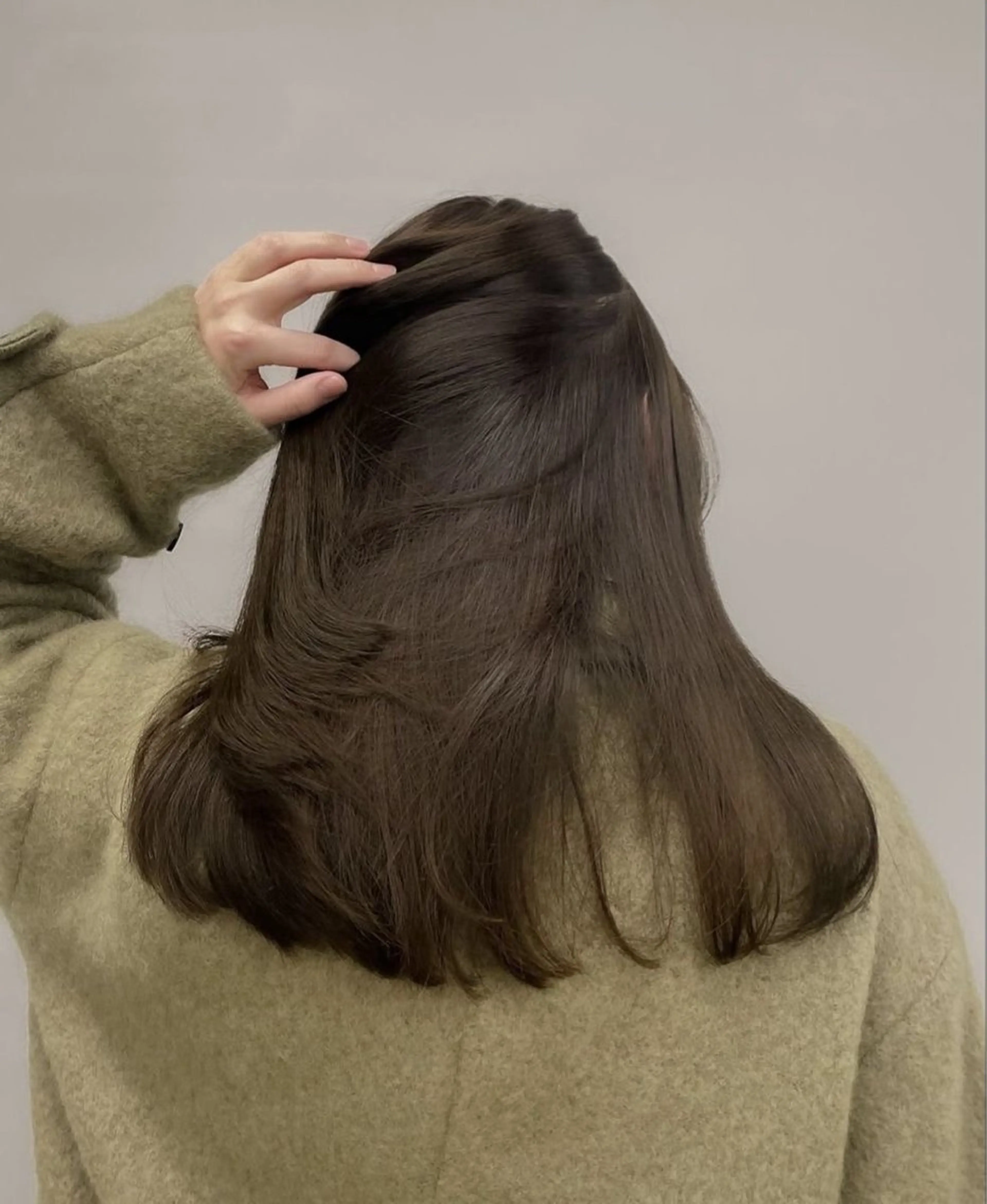 ロング カット ヘアカラー トリートメント ブリーチなし/透明感 /暖色/yumaのヘアスタイル