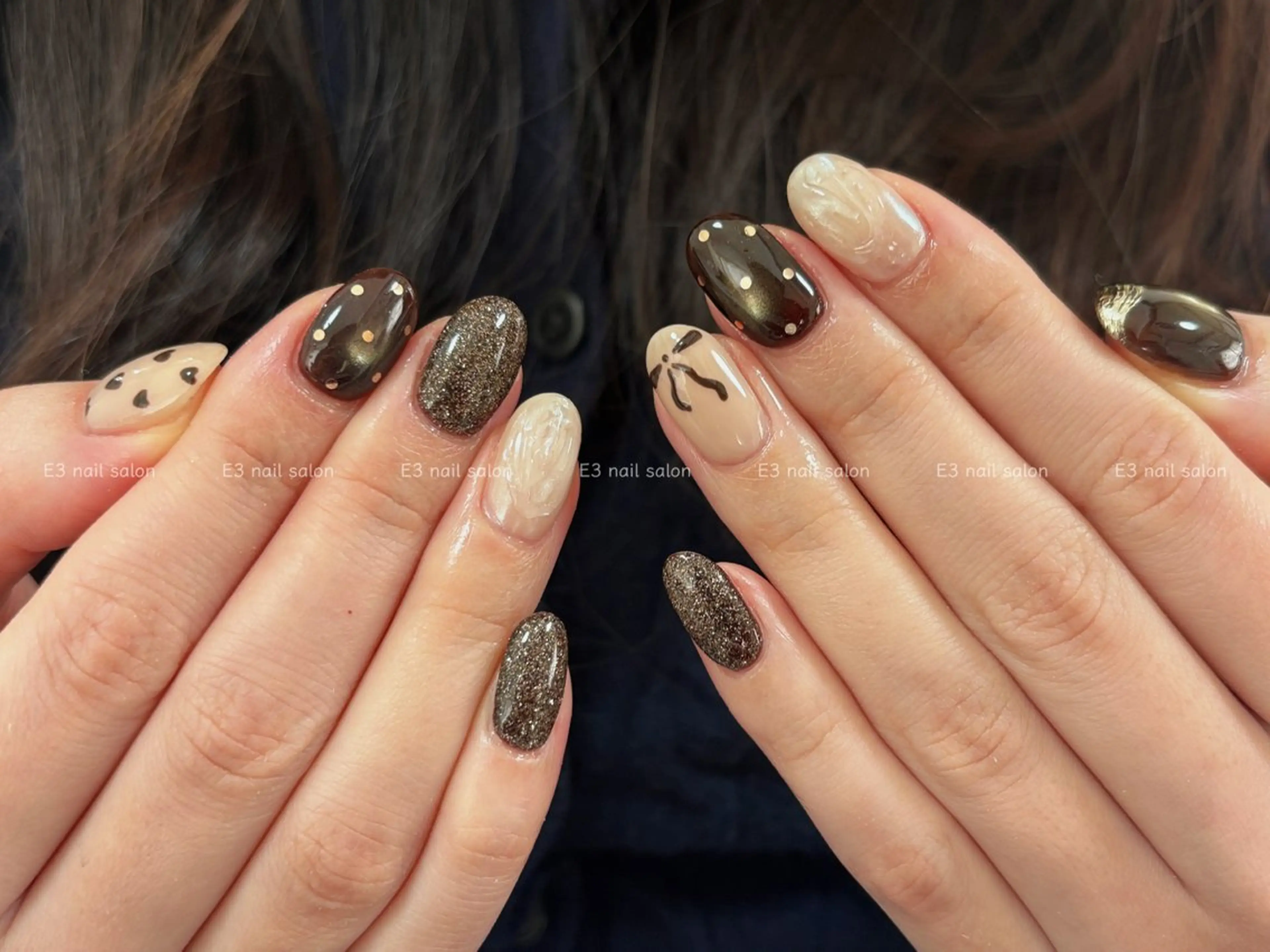 【自爪予約人気No.1】💅持ち込みデザインの写真