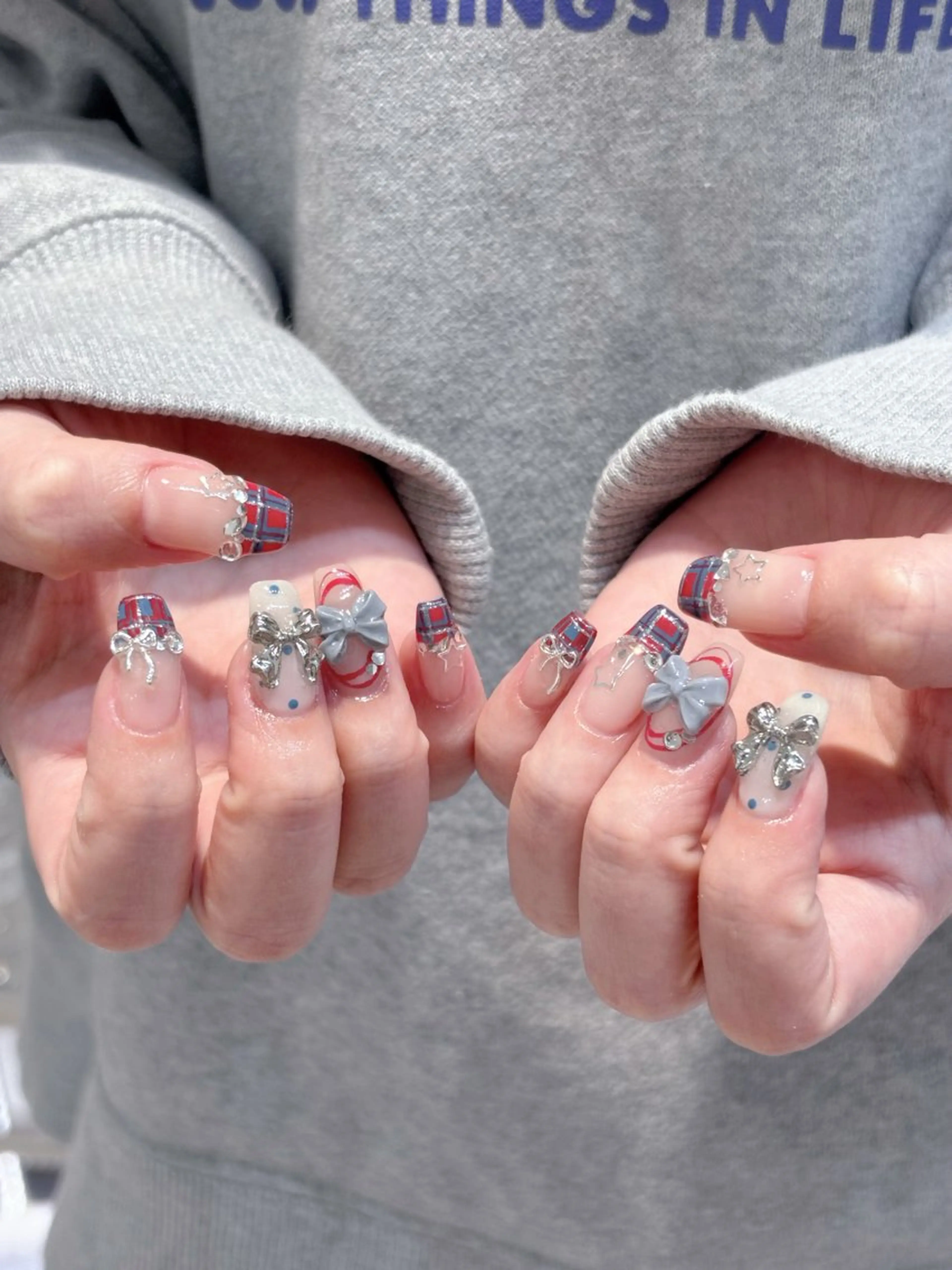 ネイル ハンドネイル 🩰ミキ/韓国♡ girlyネイル🩰のネイルデザイン