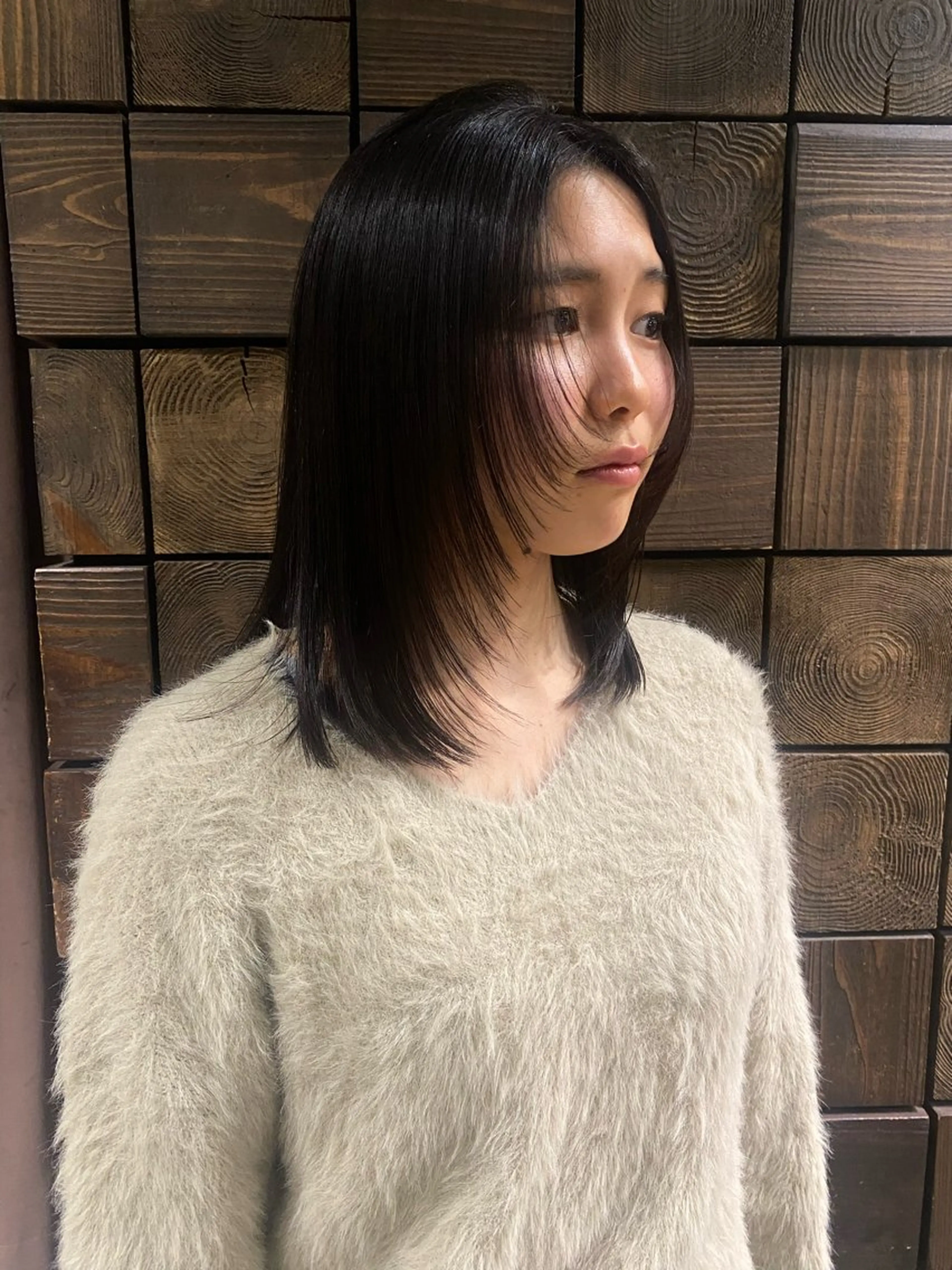 セミロング レイヤーカット カット トリートメント 銀座/MINX 宇都 愛梨/デザインカットのヘアスタイル