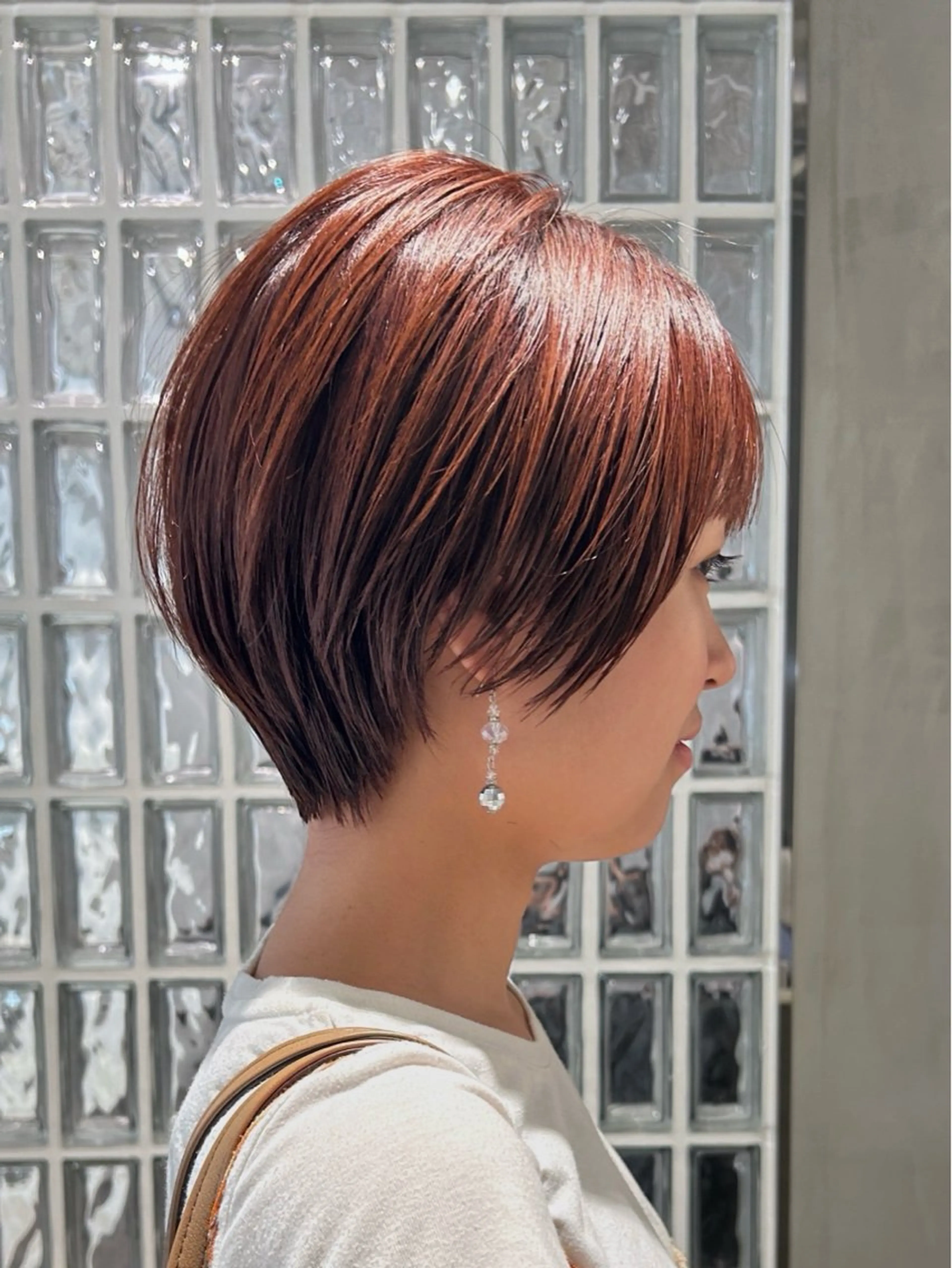 ショート カラー ショートヘア カット ヘアカラー techné所属・【techné】田丸 翔大のヘアスタイル