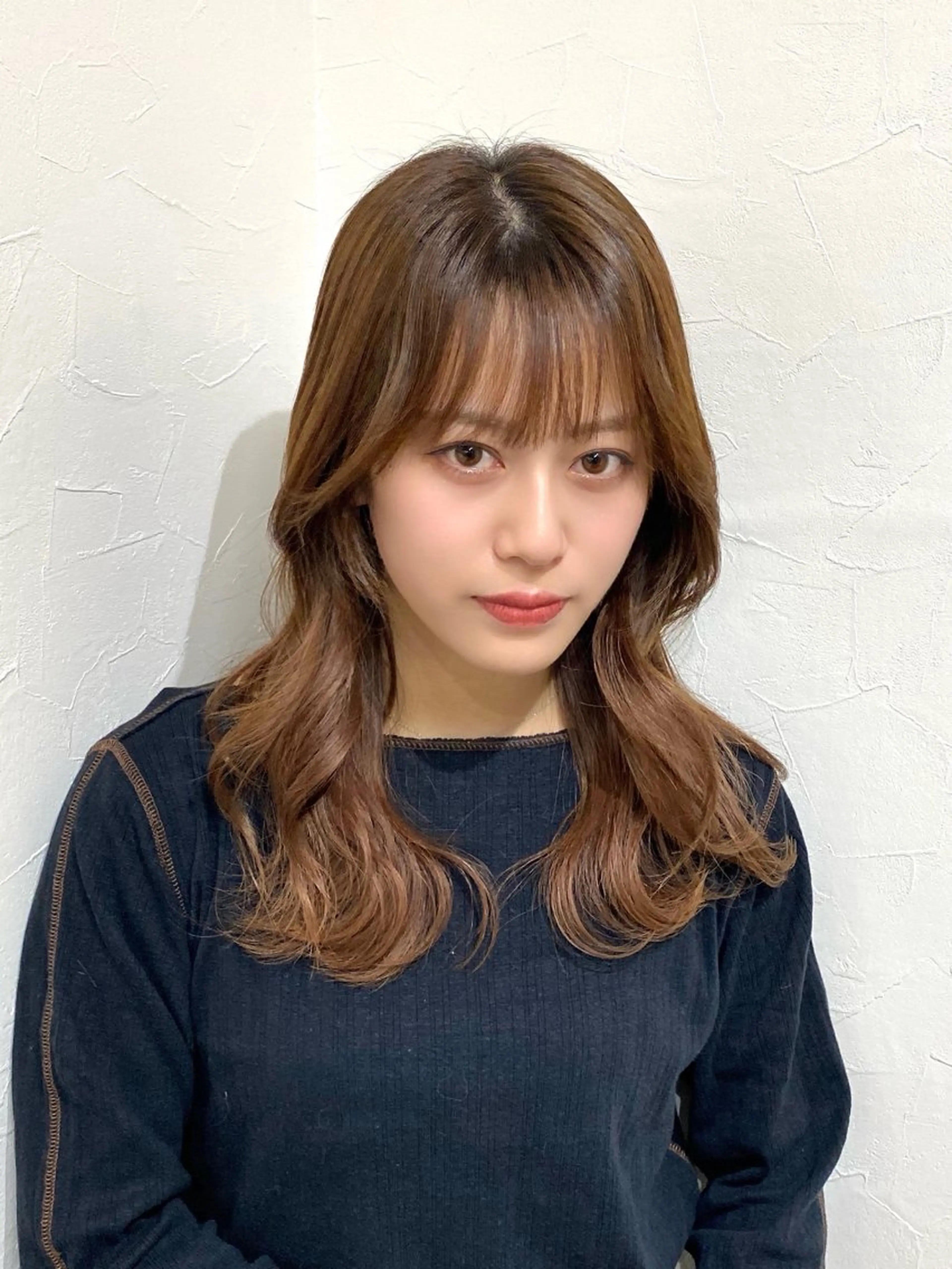 セミロング カット ヘアカラー トリートメント ChLem所属・ショート✨レイヤー✨ 池田　慧太のヘアスタイル