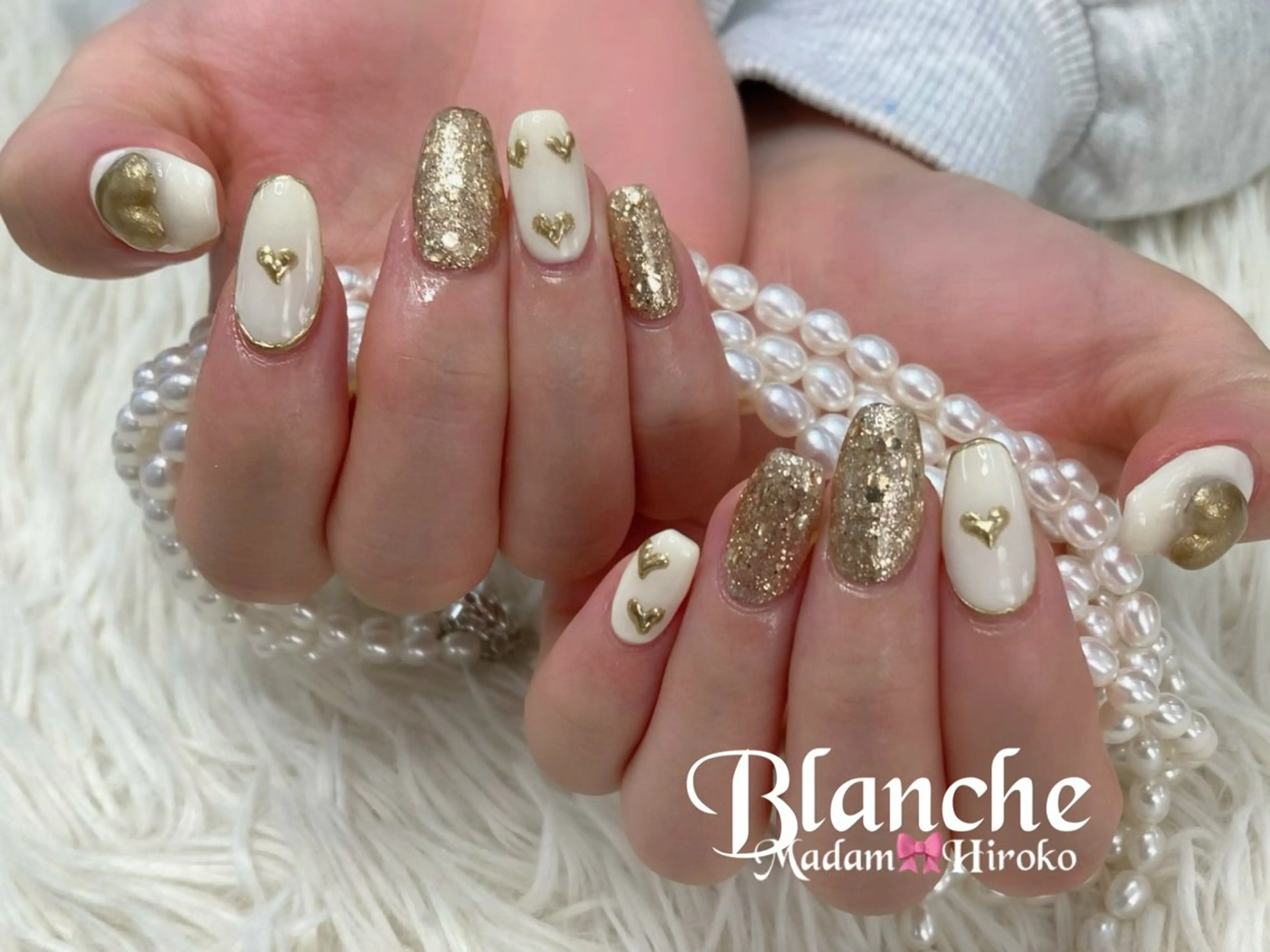 ネイル ハート Lianネイル 寛子Lianのネイルデザイン