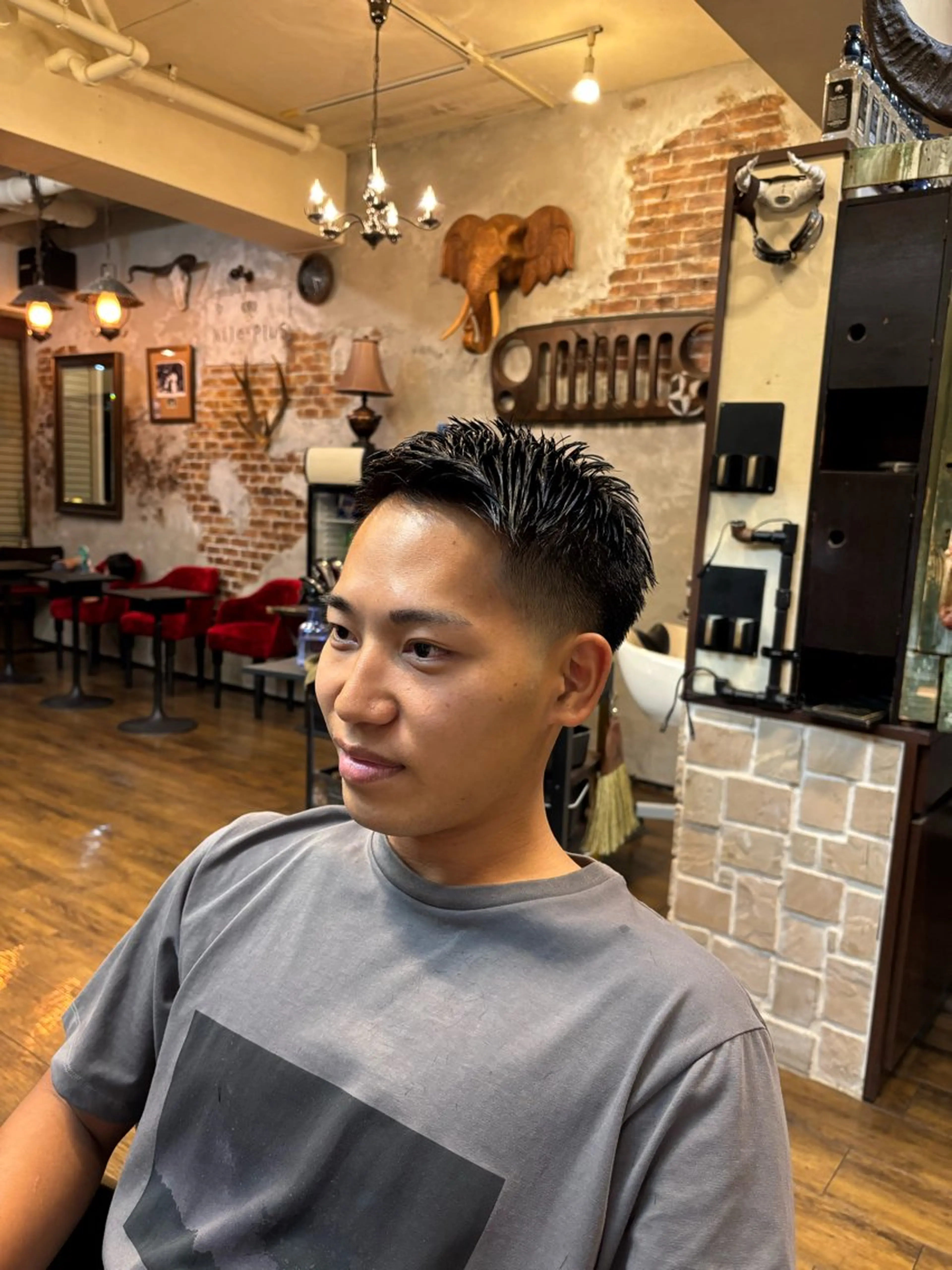 ショート ナイルプラス所属・【メンズ】カット モデル募集中！のヘアスタイル