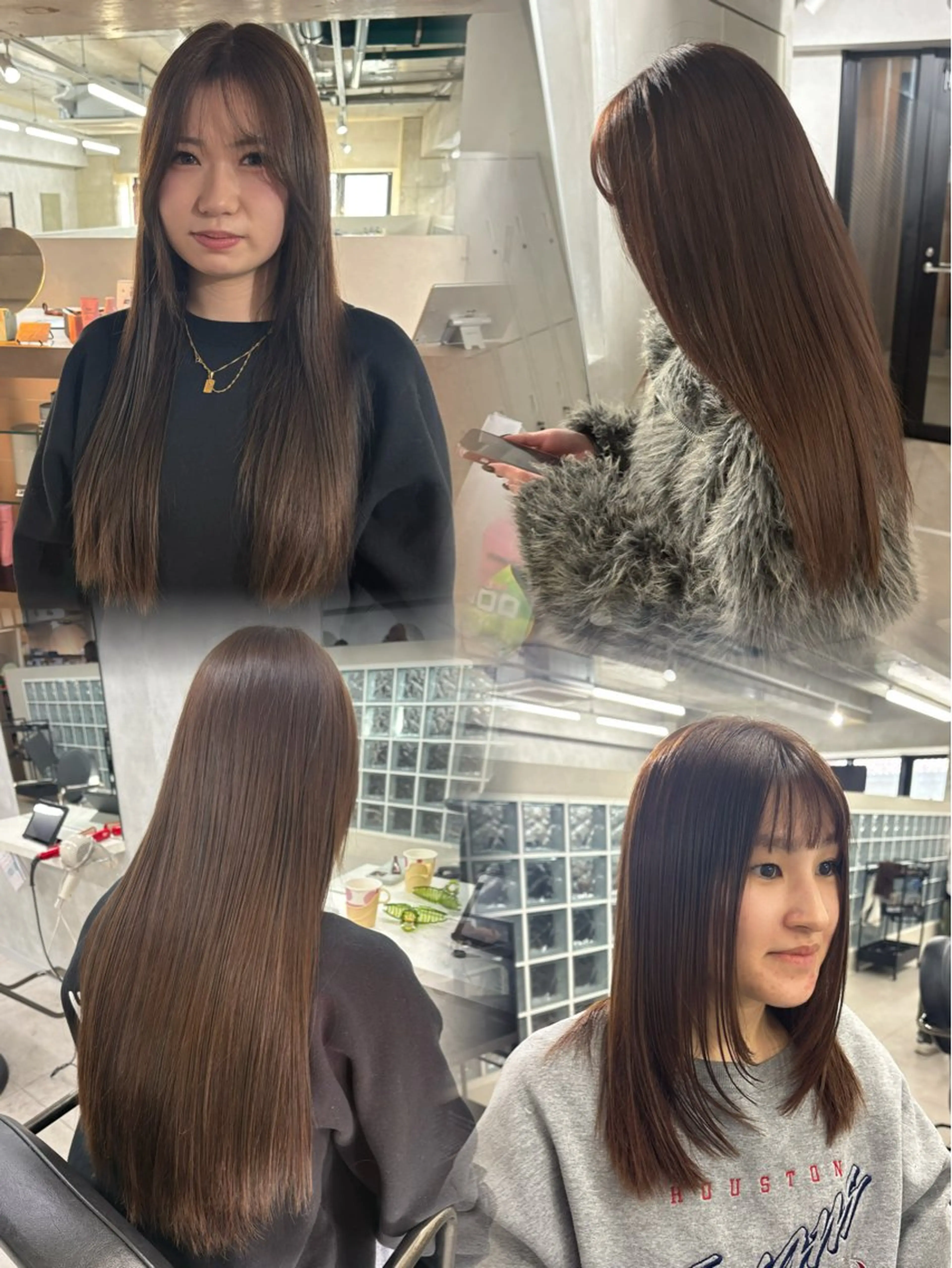 💜カット＋カラー＋3stepトリートメント🩷の写真