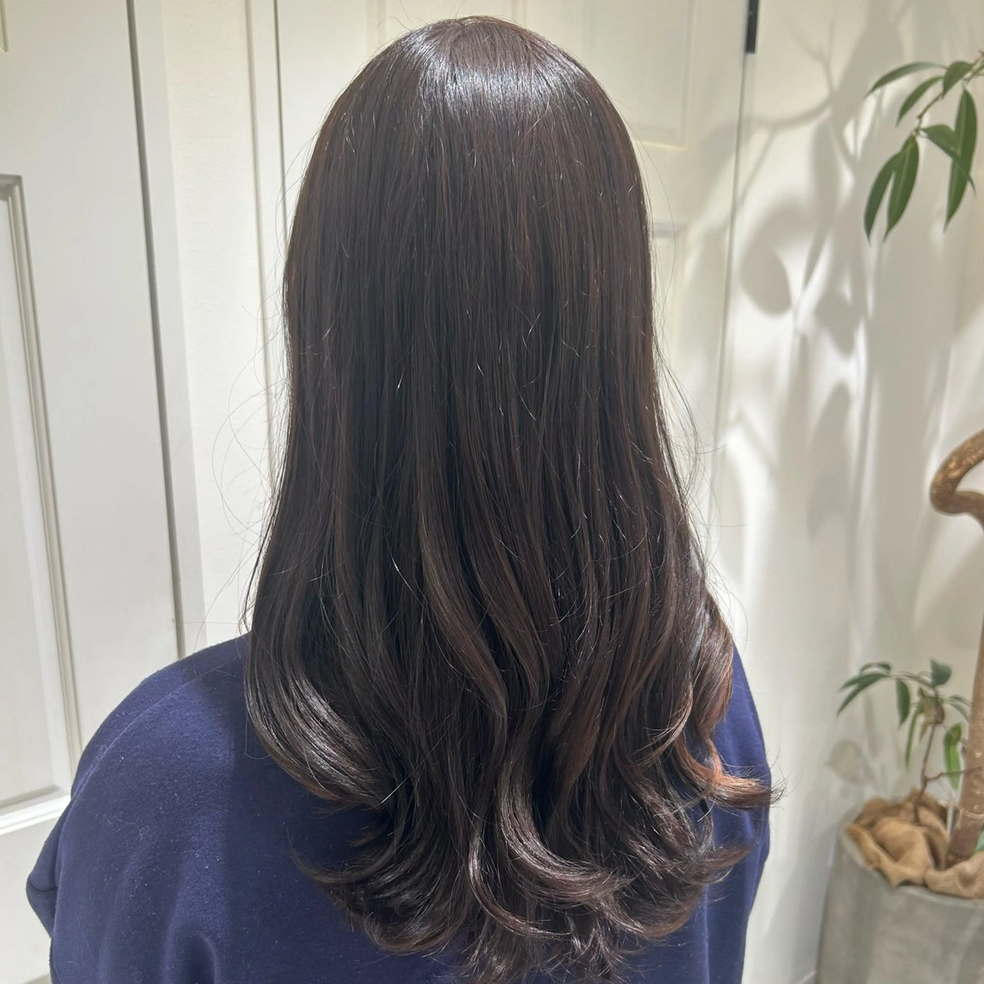 ロング カラー ヘアカラー ちさと/メンズ ショート/縮毛矯正のヘアスタイル