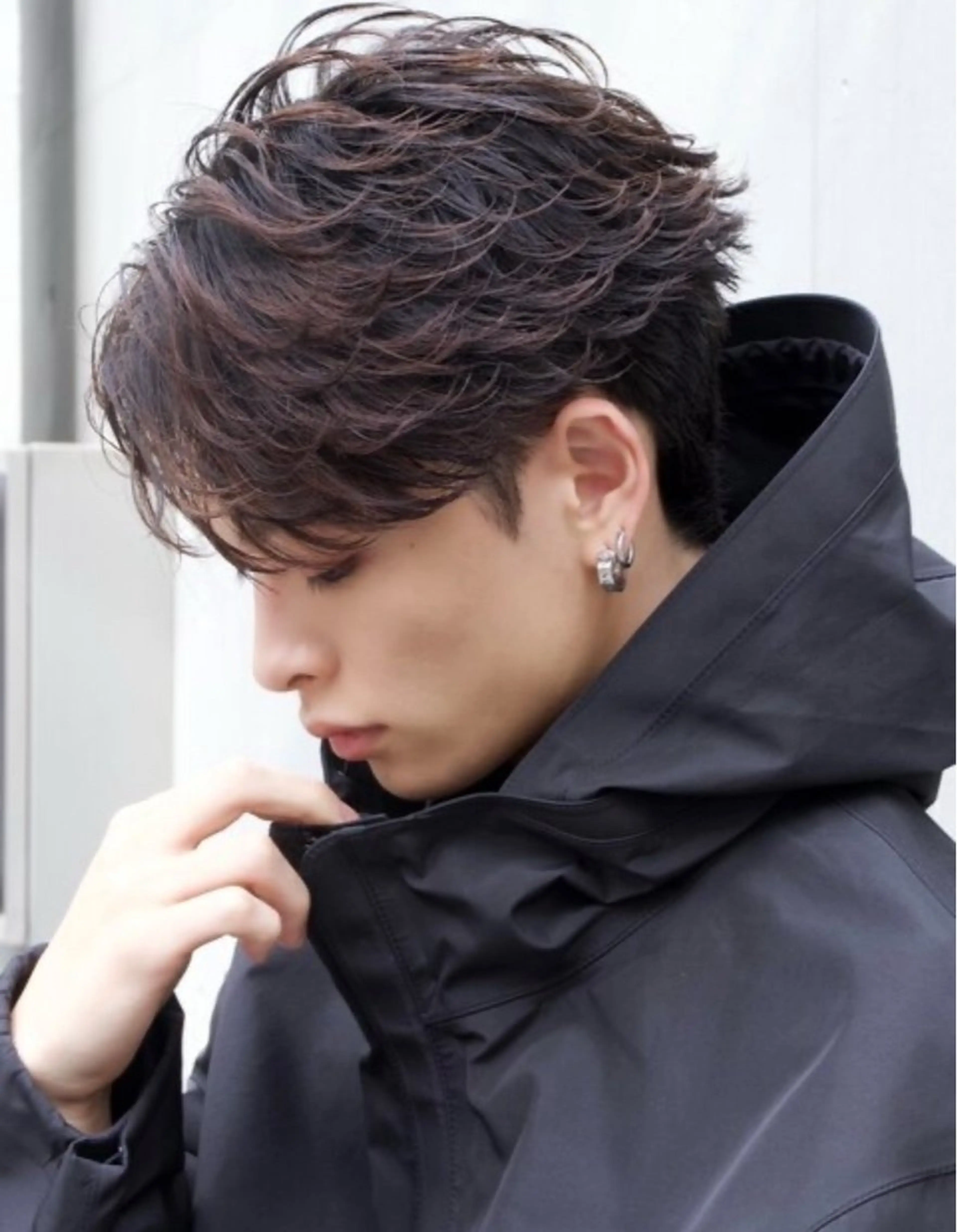 パーマ aid渋谷所属・⚡️メンズパーマ /カラーおび⚡️のヘアスタイル