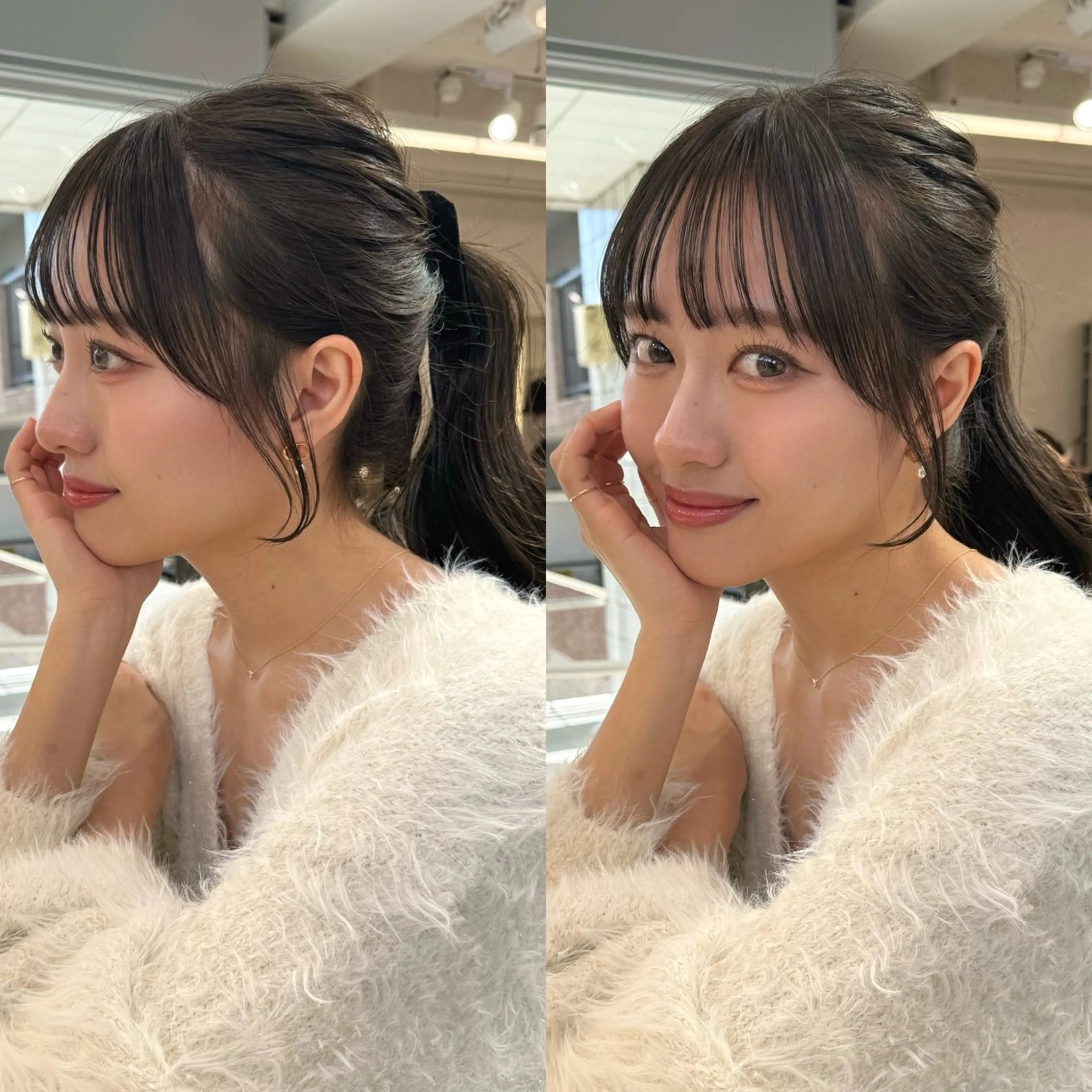 ロング 顔周り🇰🇷韓国 レイヤー/いづみ💞のヘアスタイル