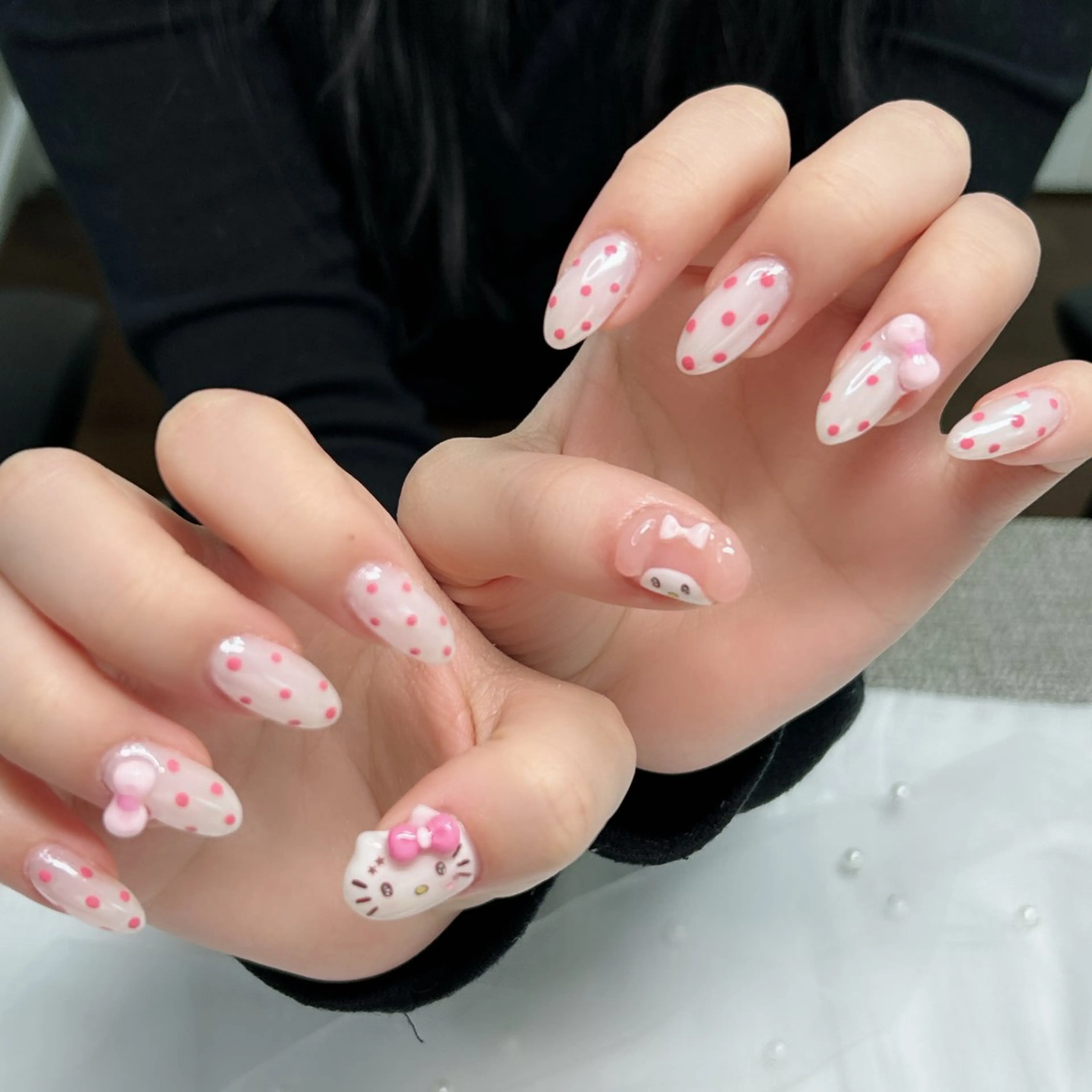 ネイル オーロラネイル ミラーネイル オフィスネイル ワンカラーネイル シンプルネイル ハンドネイル Cute Tips nailのネイルデザイン