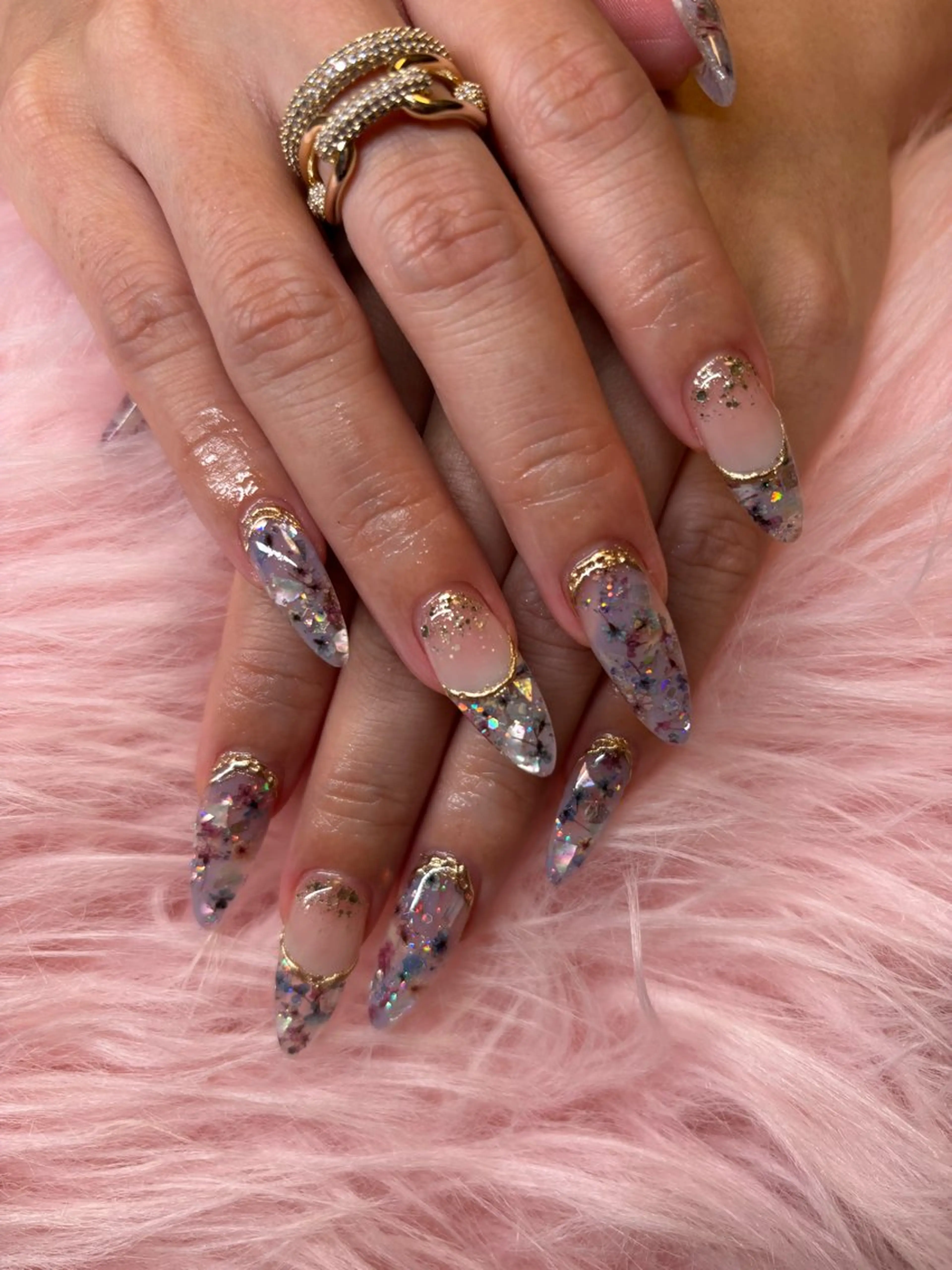 ネイル rukianail 新里のネイルデザイン