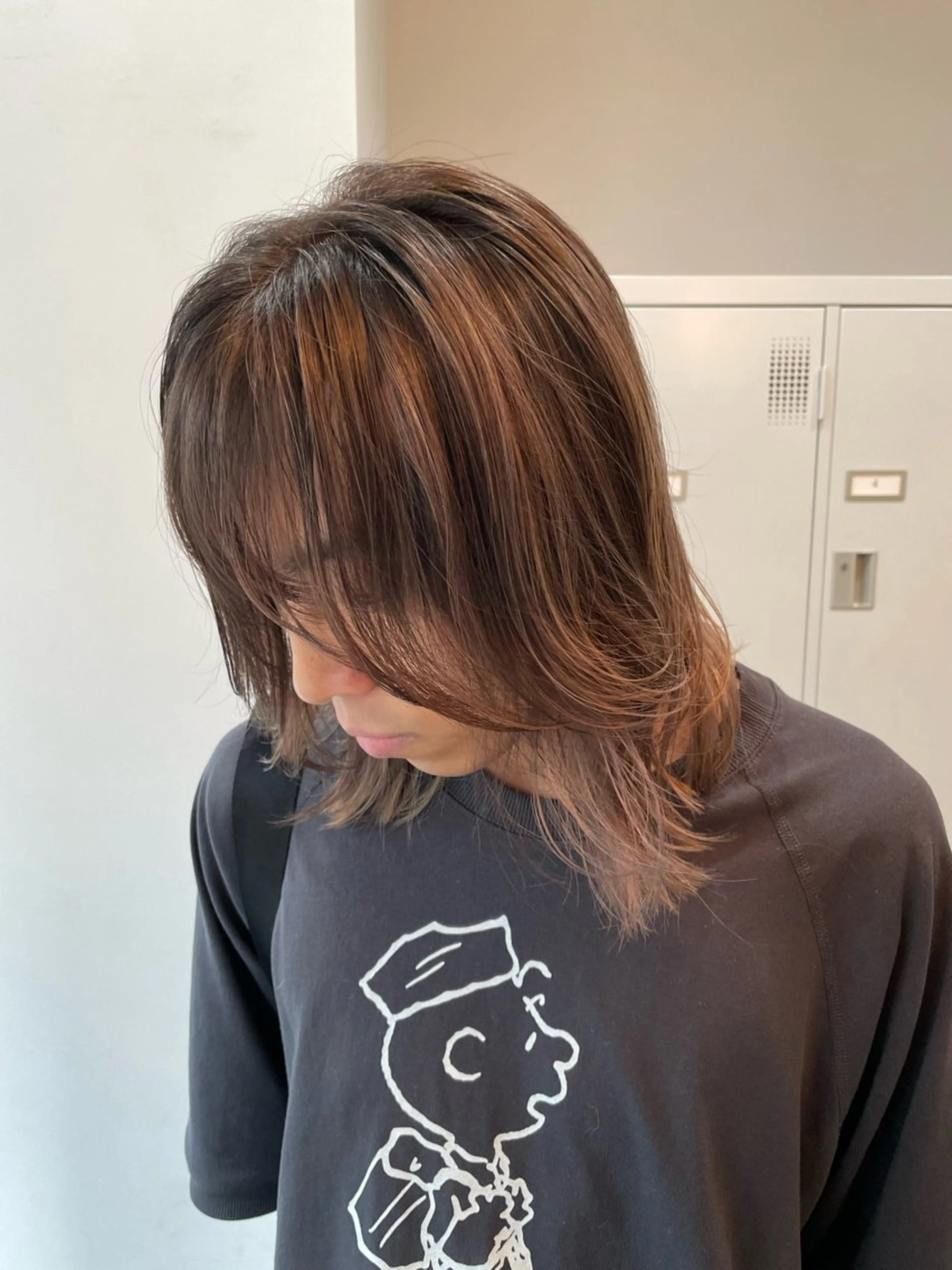 ミディアム カラー haconeco【ハコネコ】所属・小川 舜人のヘアスタイル