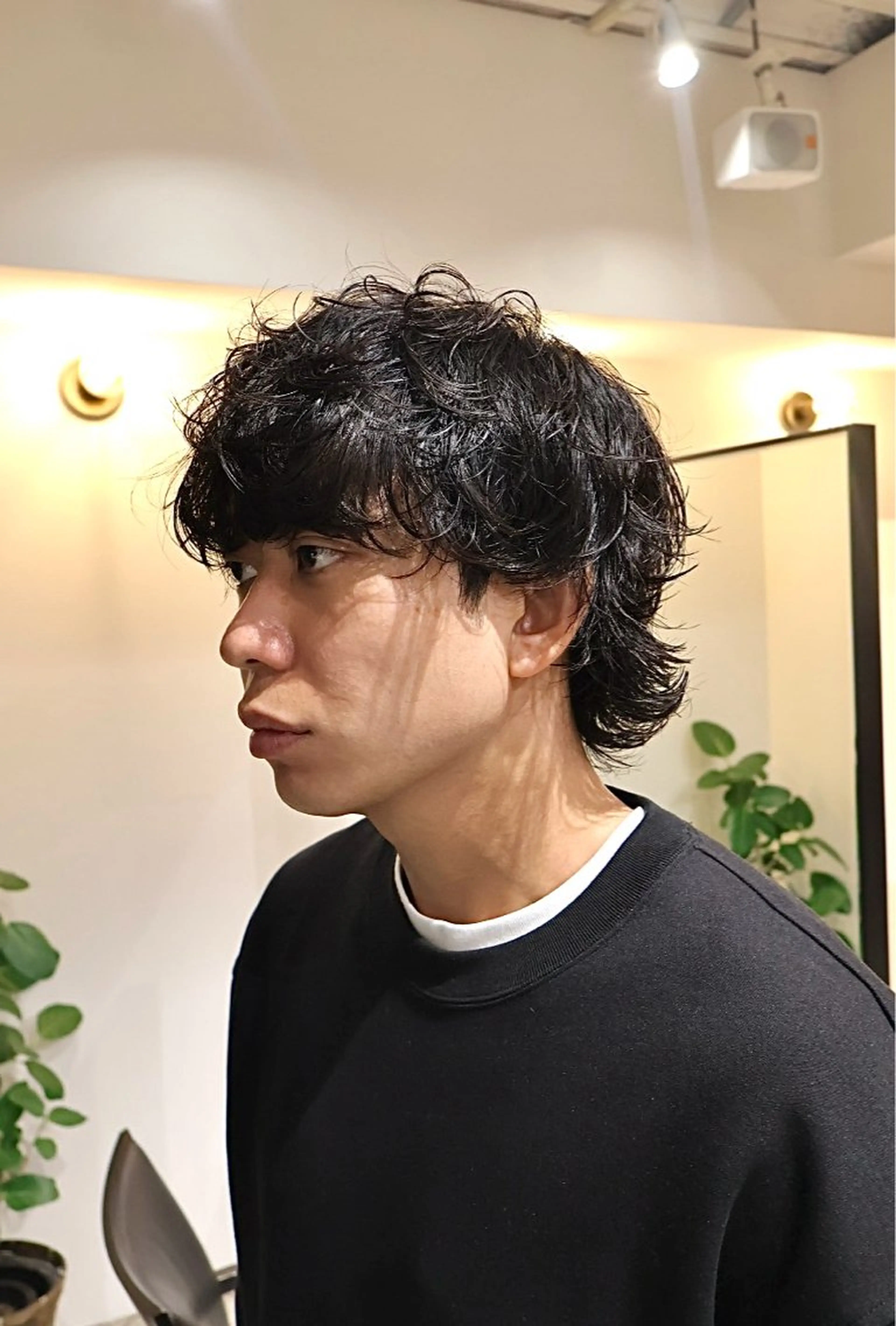 ショート パーマ メンズパーマ梅田 ・川副史晶のヘアスタイル