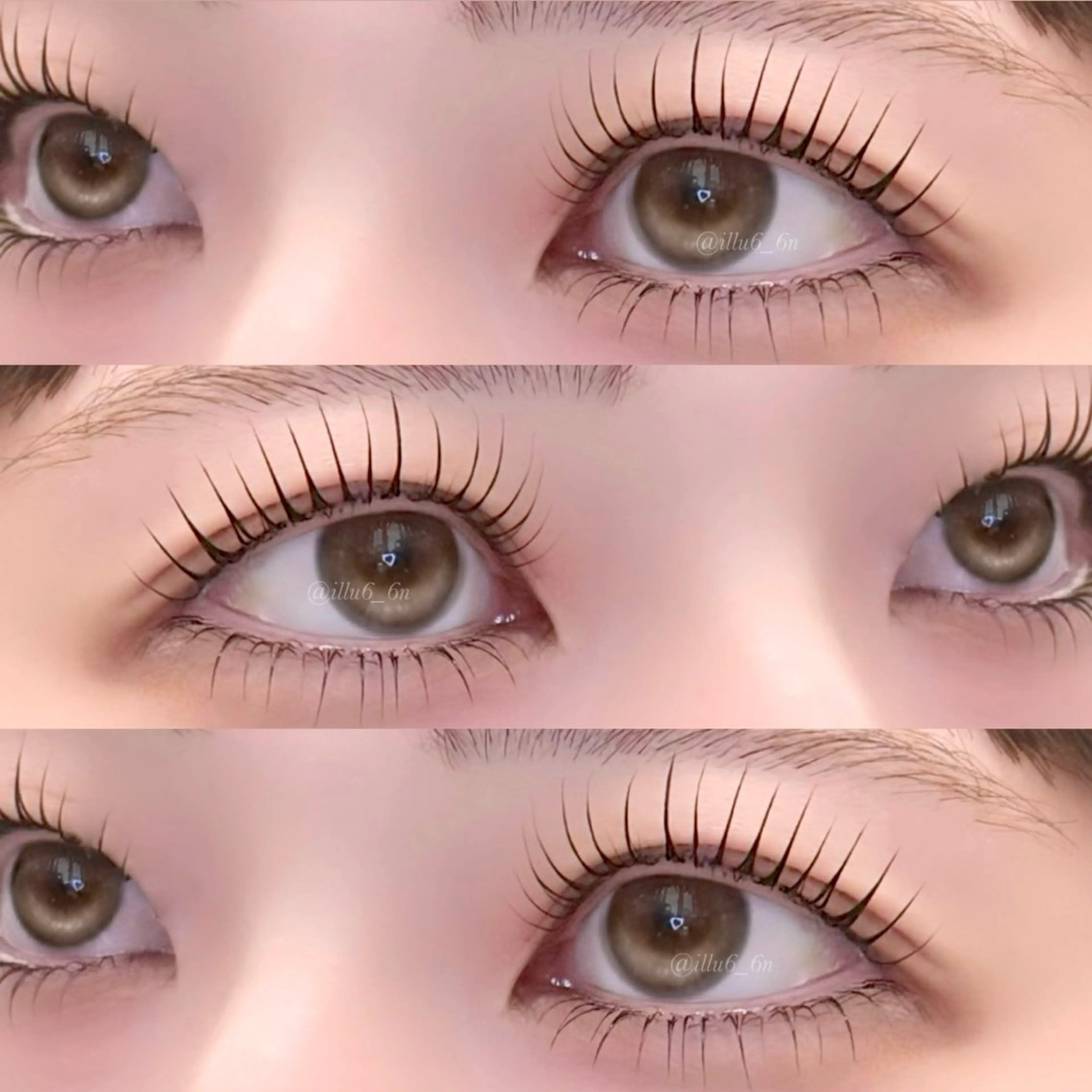 マツエク・マツパ マツパ emiri🍒 @illu6_6nのマツエク・マツパデザイン