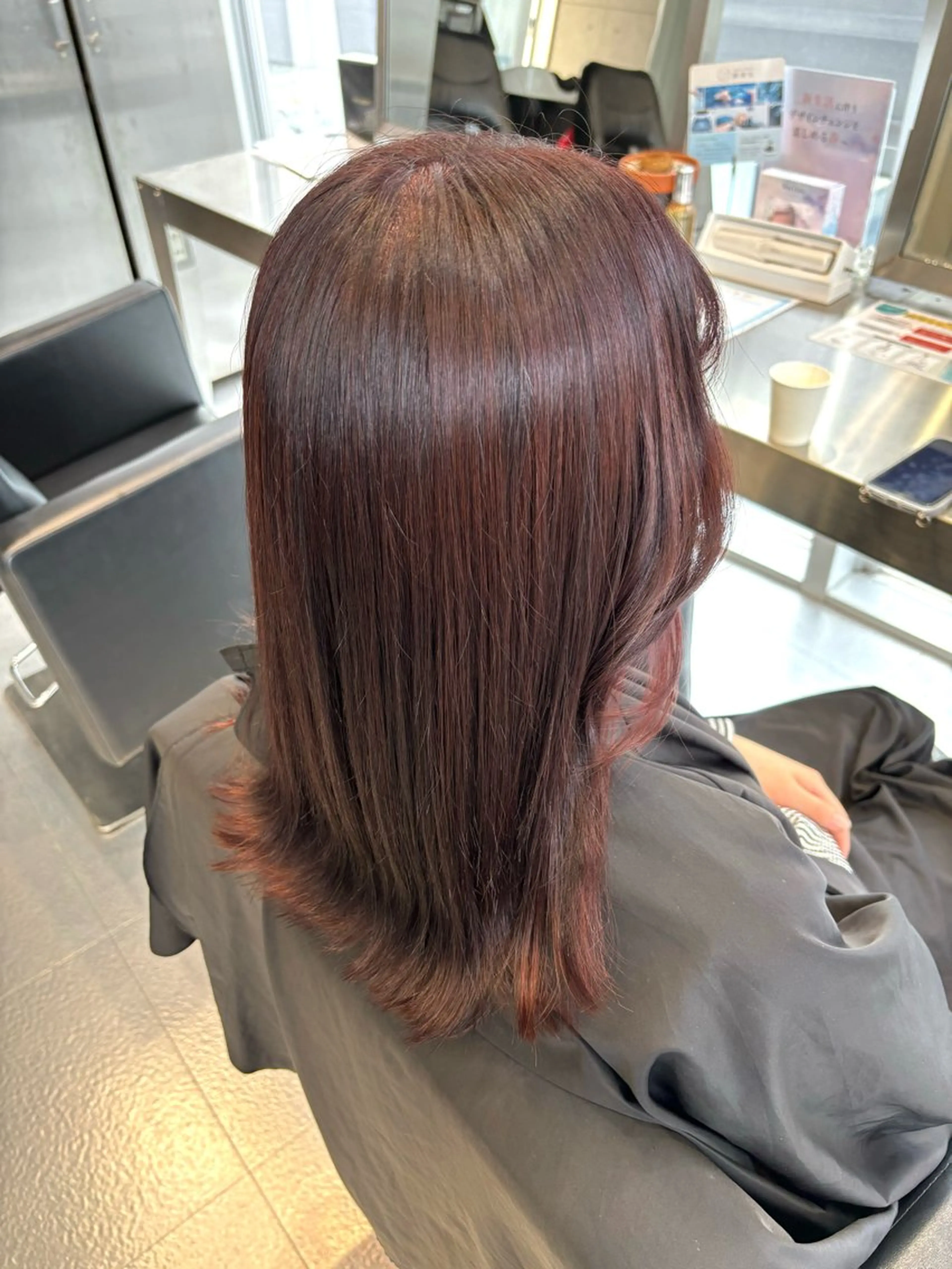 ミディアム MoA cilue さつき（スタイリストのヘアスタイル