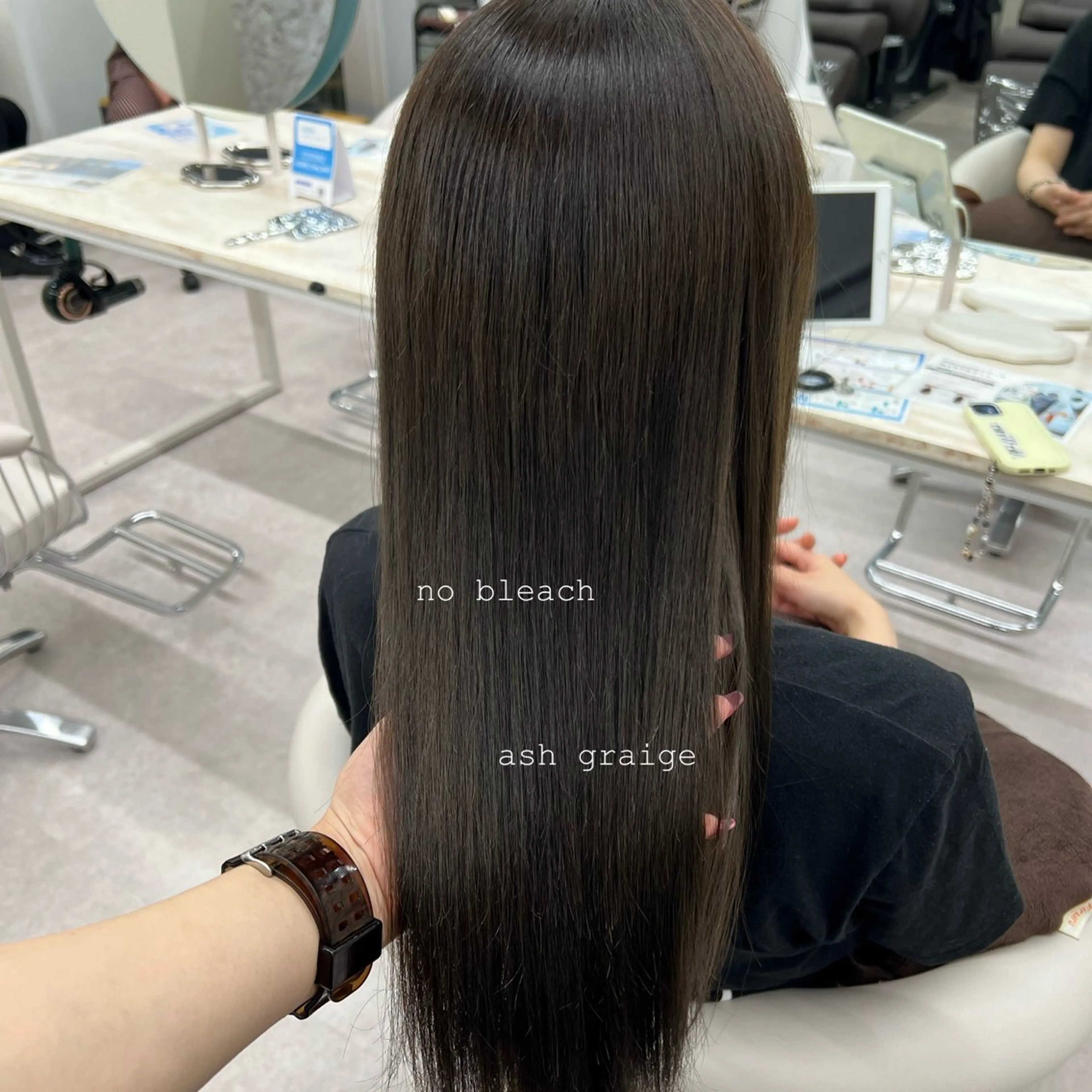 ロング カラー ハイライトカラー ハイライト カット ヘアカラー トリートメント 美髪矯正/髪質改善/ 艶髪🤍伊藤梨紗のヘアスタイル