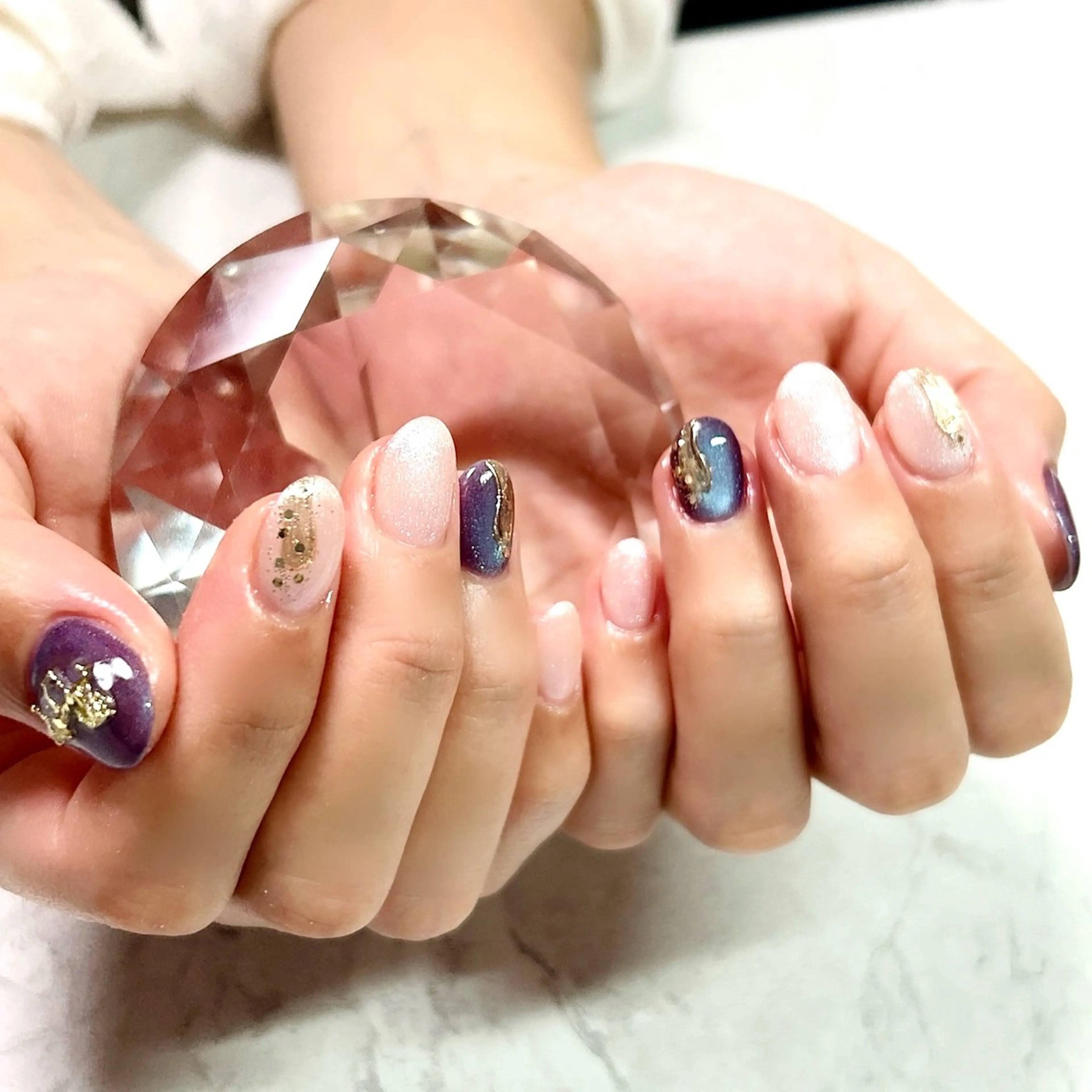 ネイル シンプルネイル private salon Reiのネイルデザイン