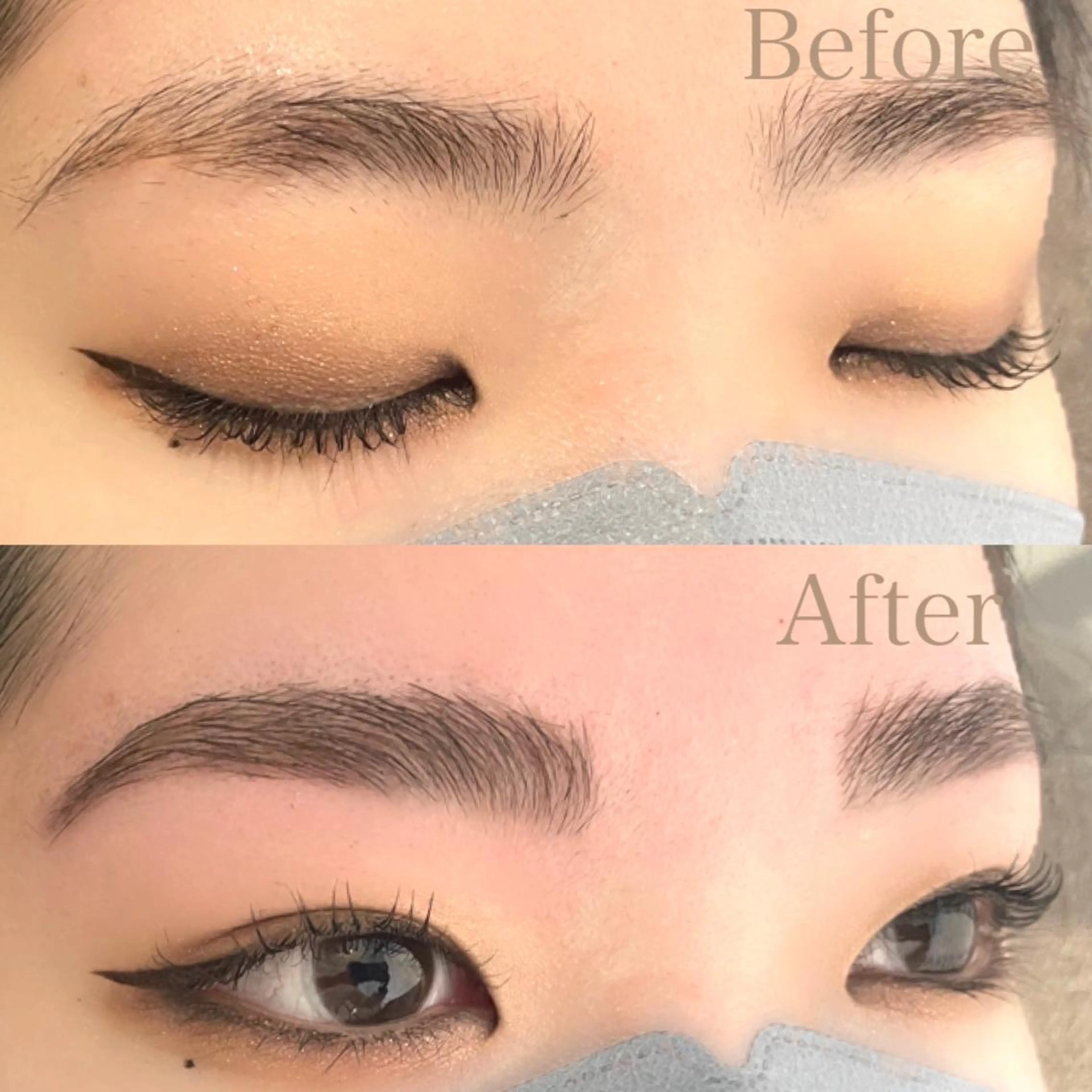 アイブロウ ハリウッドブロウリフト バイフルール アイラッシュサロンのマツエク・マツパデザイン