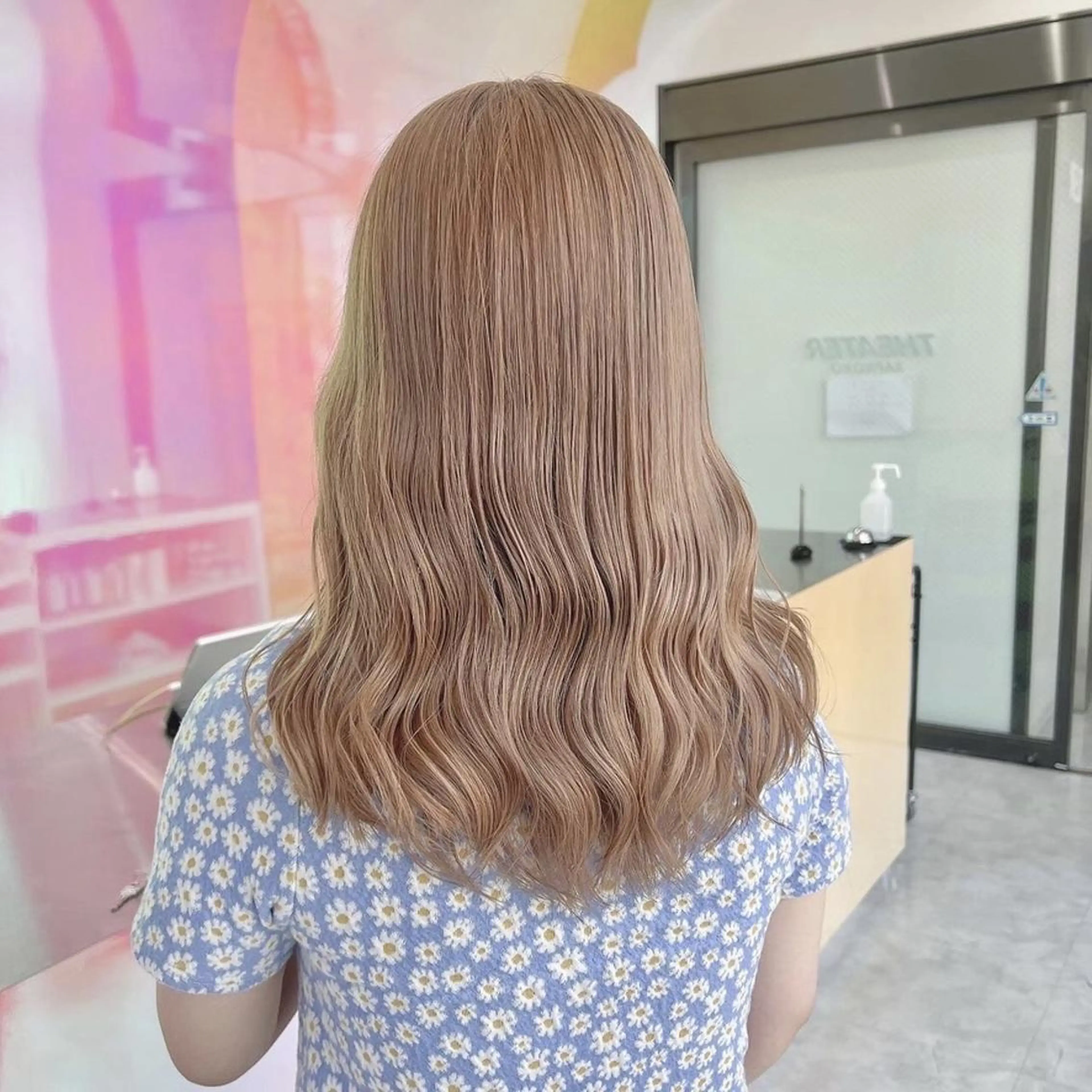 カラー ヘアカラー ミルクティー・透明感 🏹REN🏹のヘアスタイル