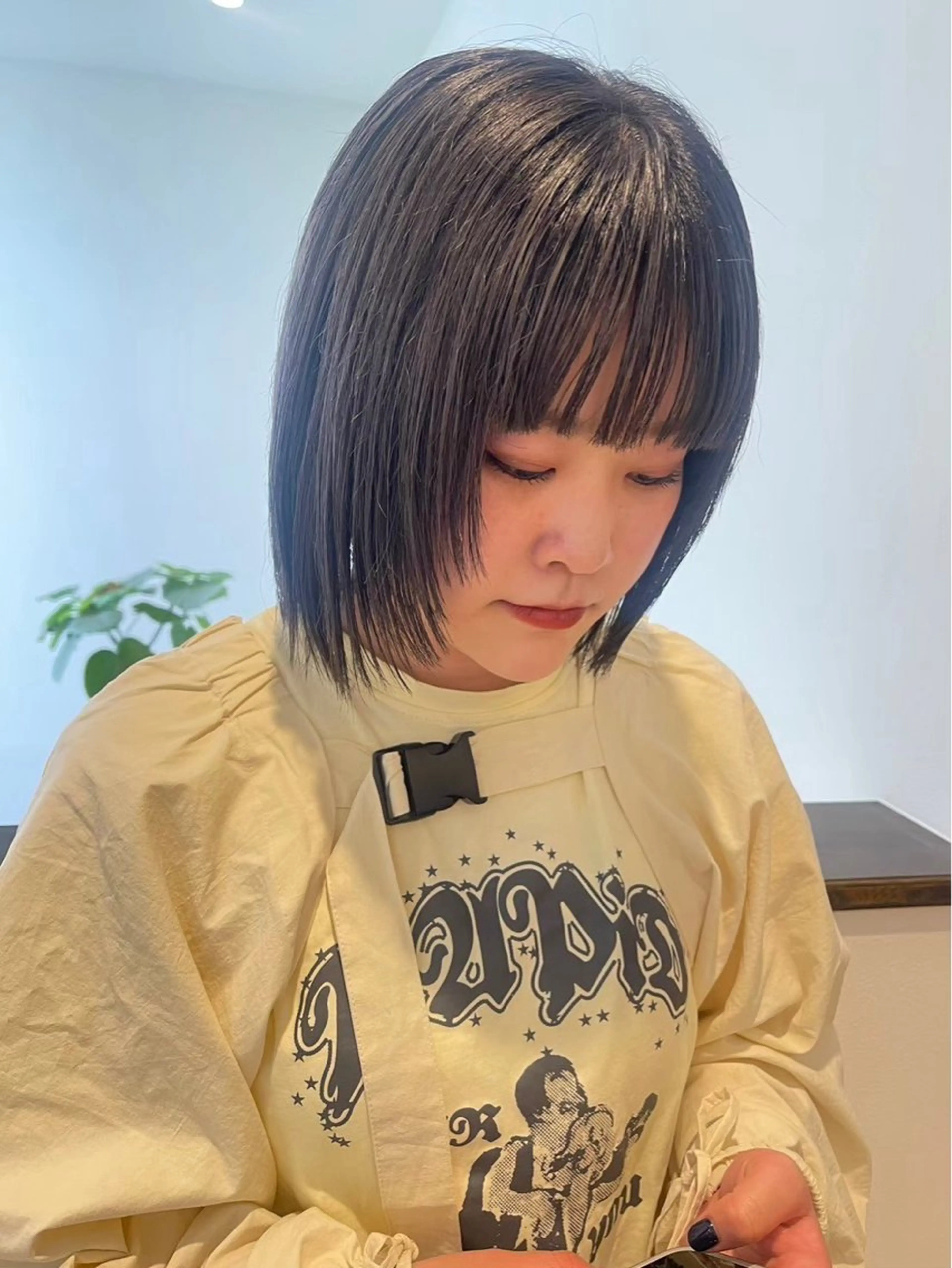 ショート ヘアカラー 赤み消しカラー 🩵かりんのヘアスタイル