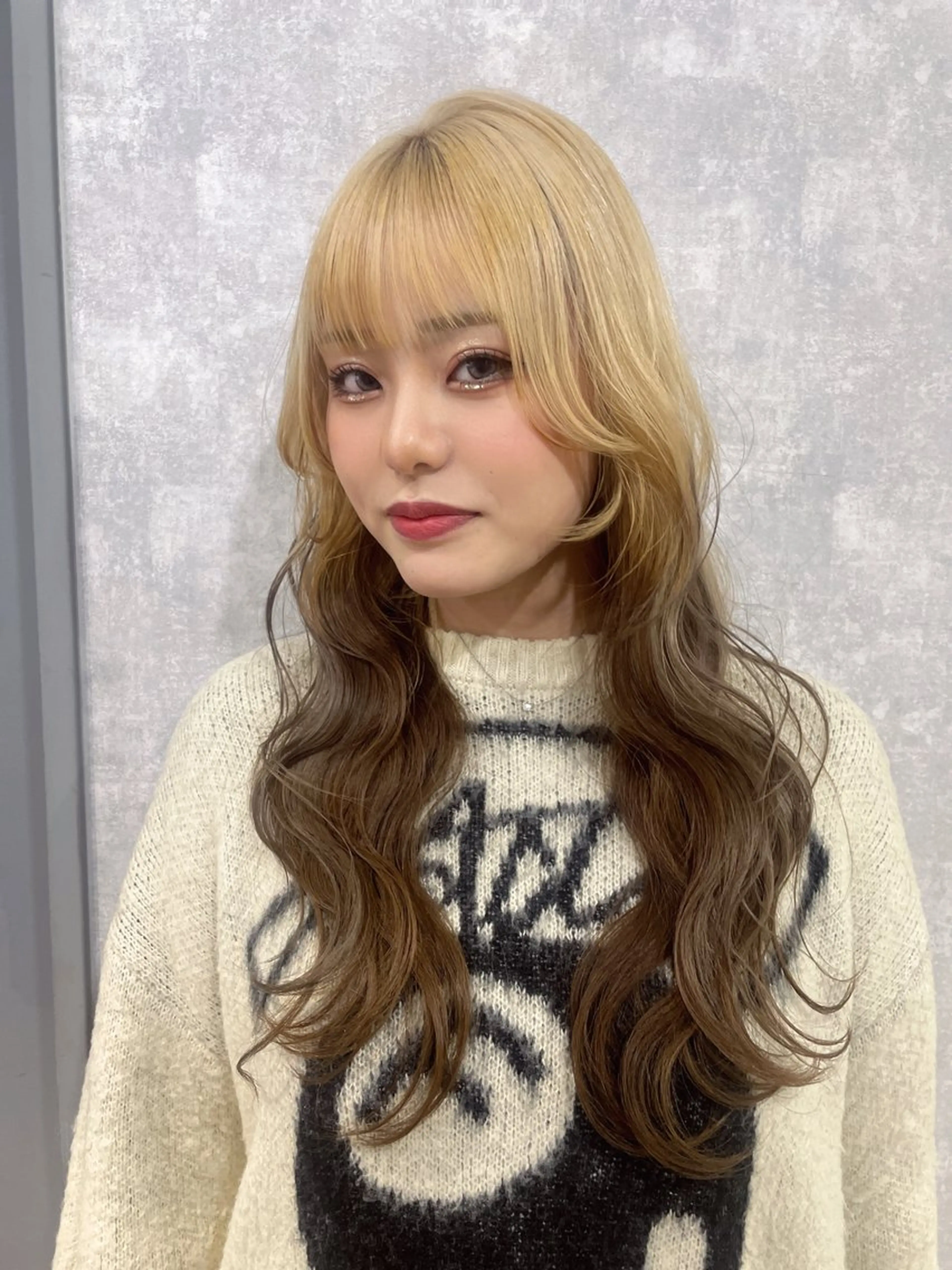 ロング カラー ヘアアレンジ ヘアカラー トリートメント 透明感カラー/推しカ ラー☁️JURAのヘアスタイル