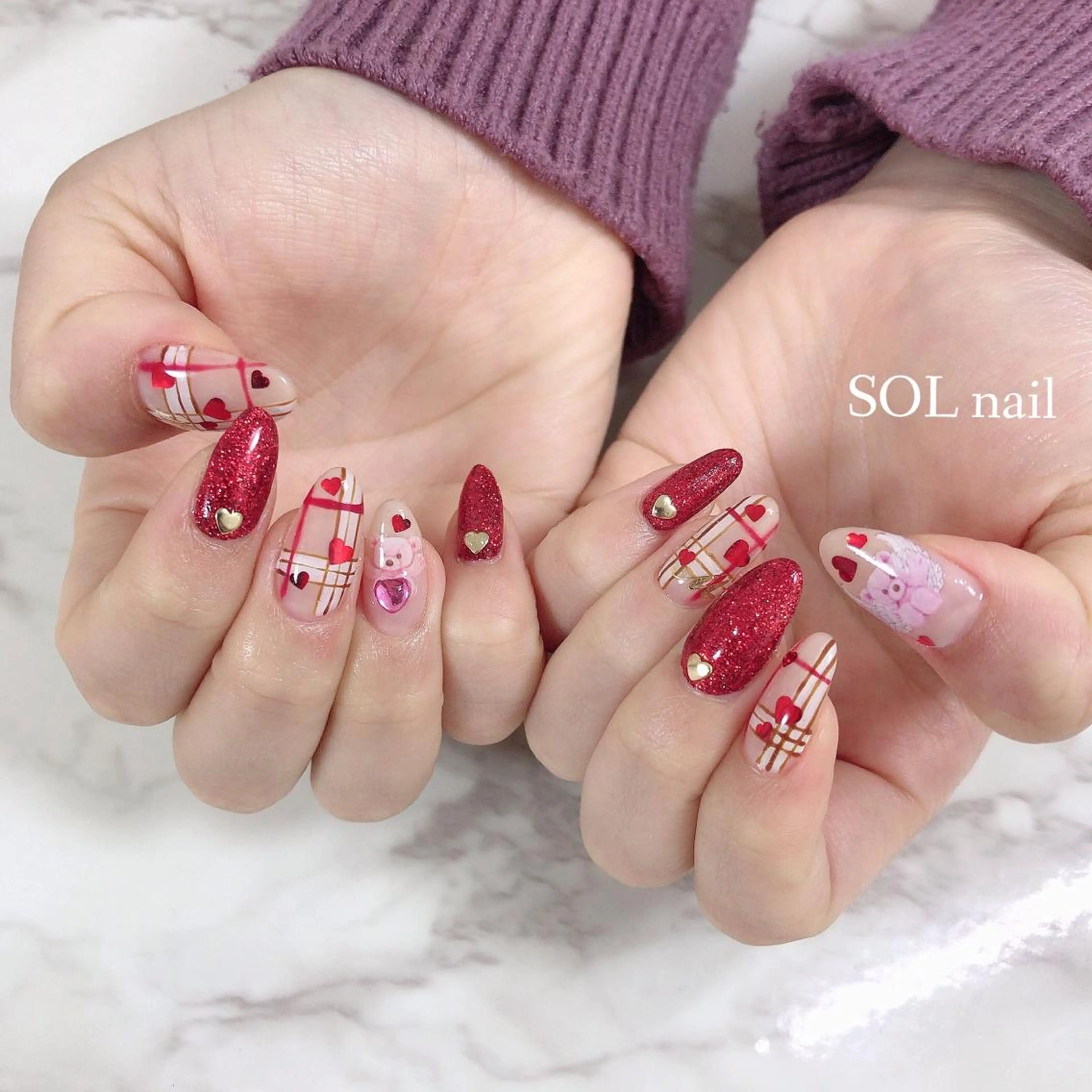 ネイル ハンドネイル SOL NAILのネイルデザイン