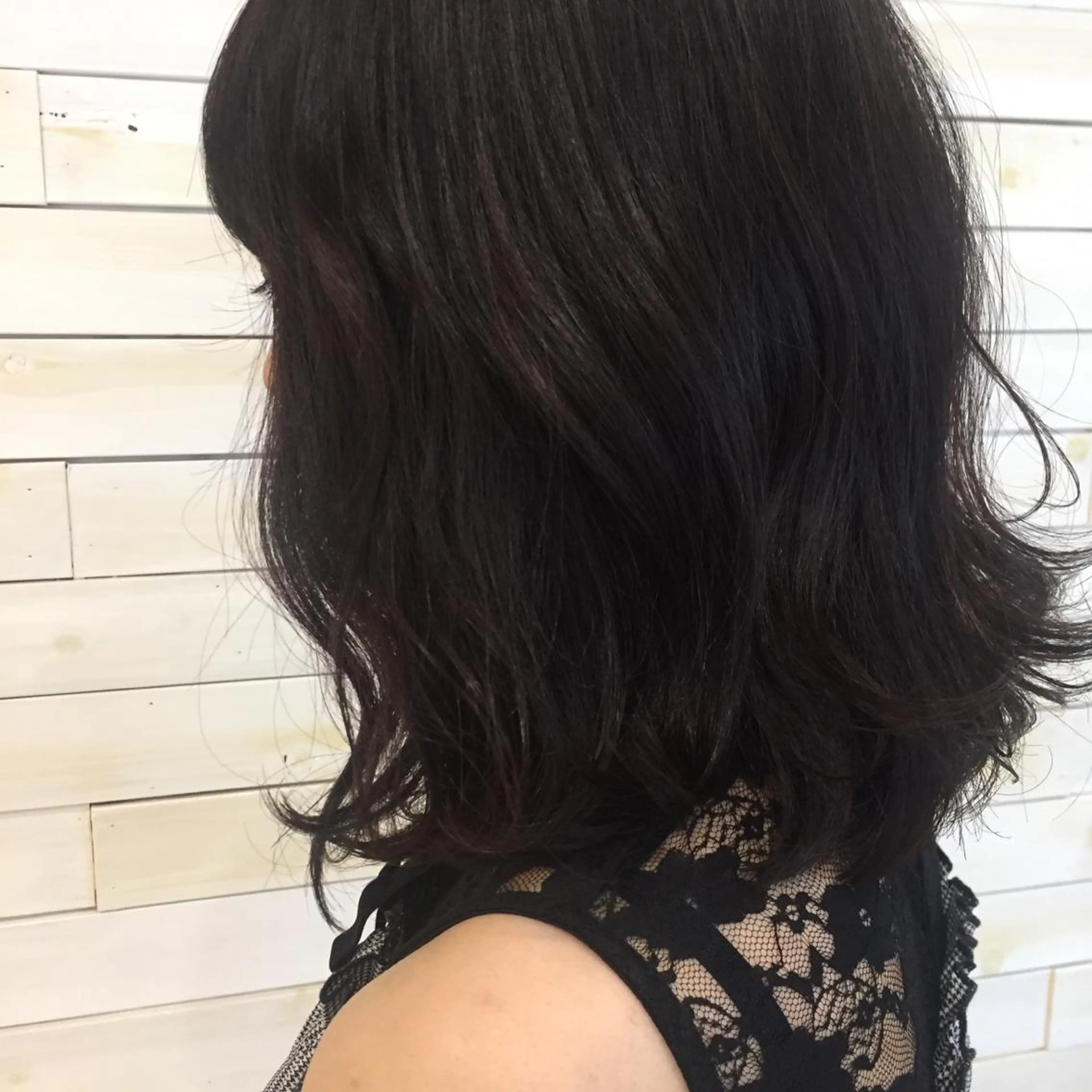 カラー 黒田瀬奈/ボブ まろやかベージュのヘアスタイル