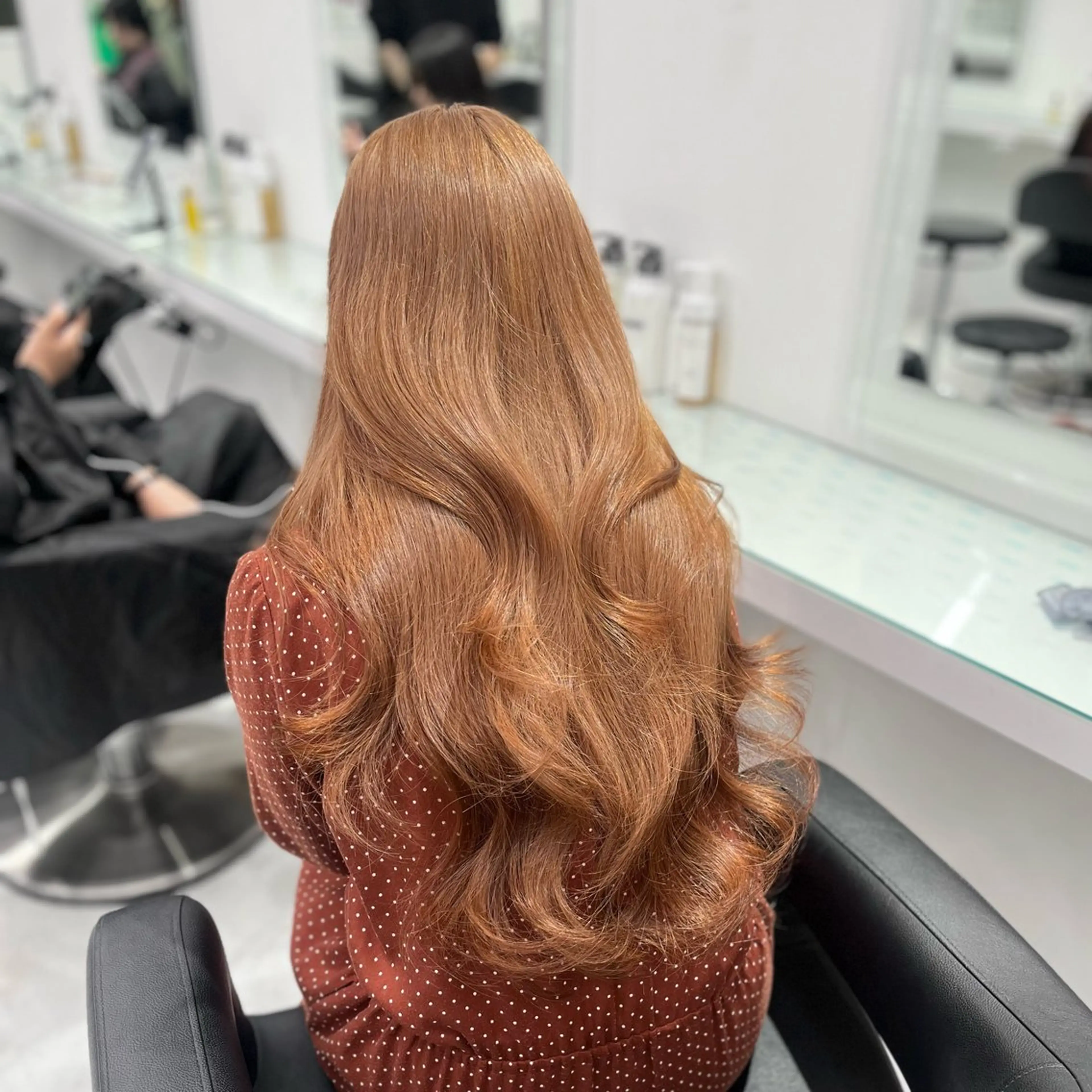 セミロング カラー パーマ ヘアアレンジ メンズ ヘアカラー トリートメント ♡ 𝐑𝐈𝐎♡のヘアスタイル