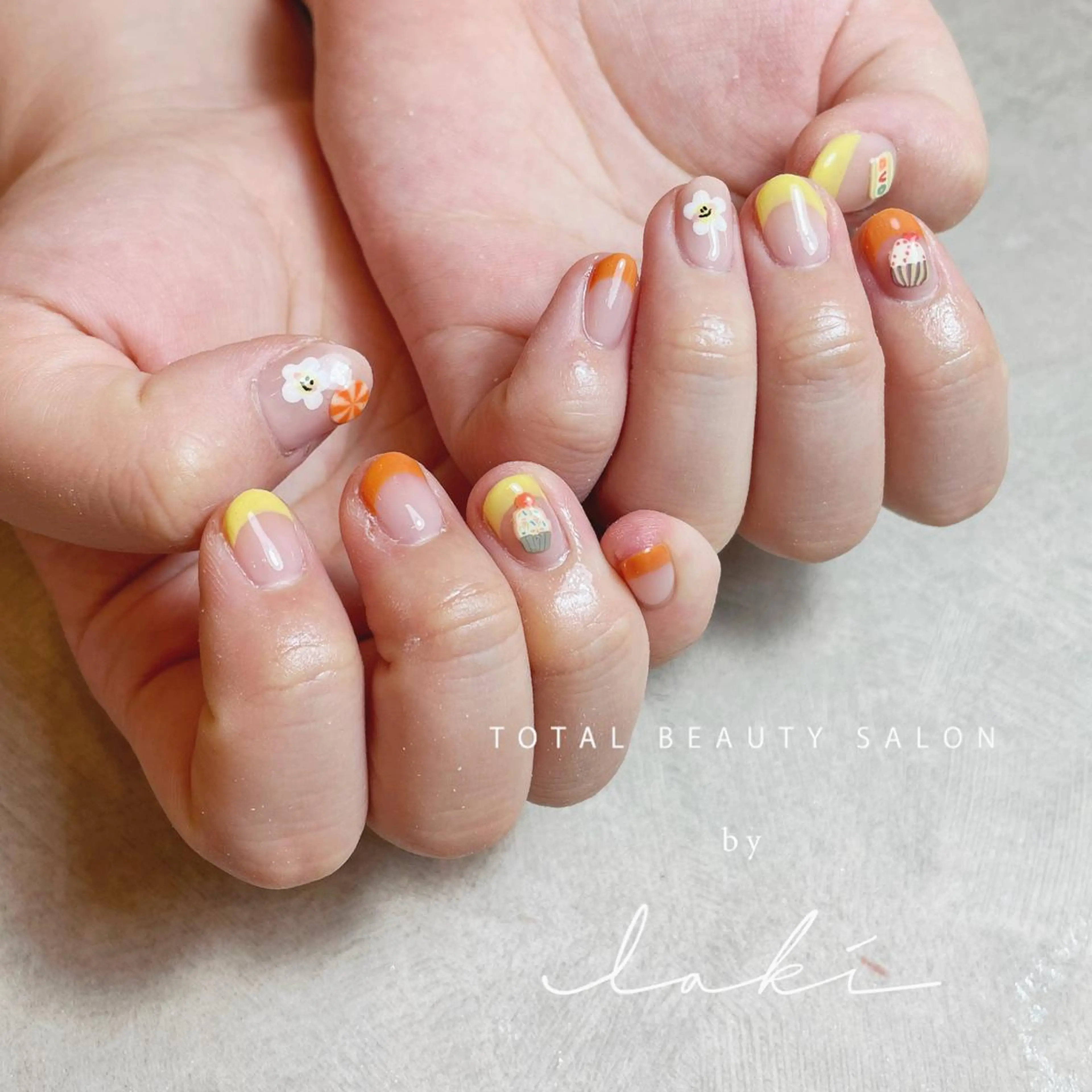 ネイル フレンチネイル my&所属・my&_ maimiのネイルデザイン