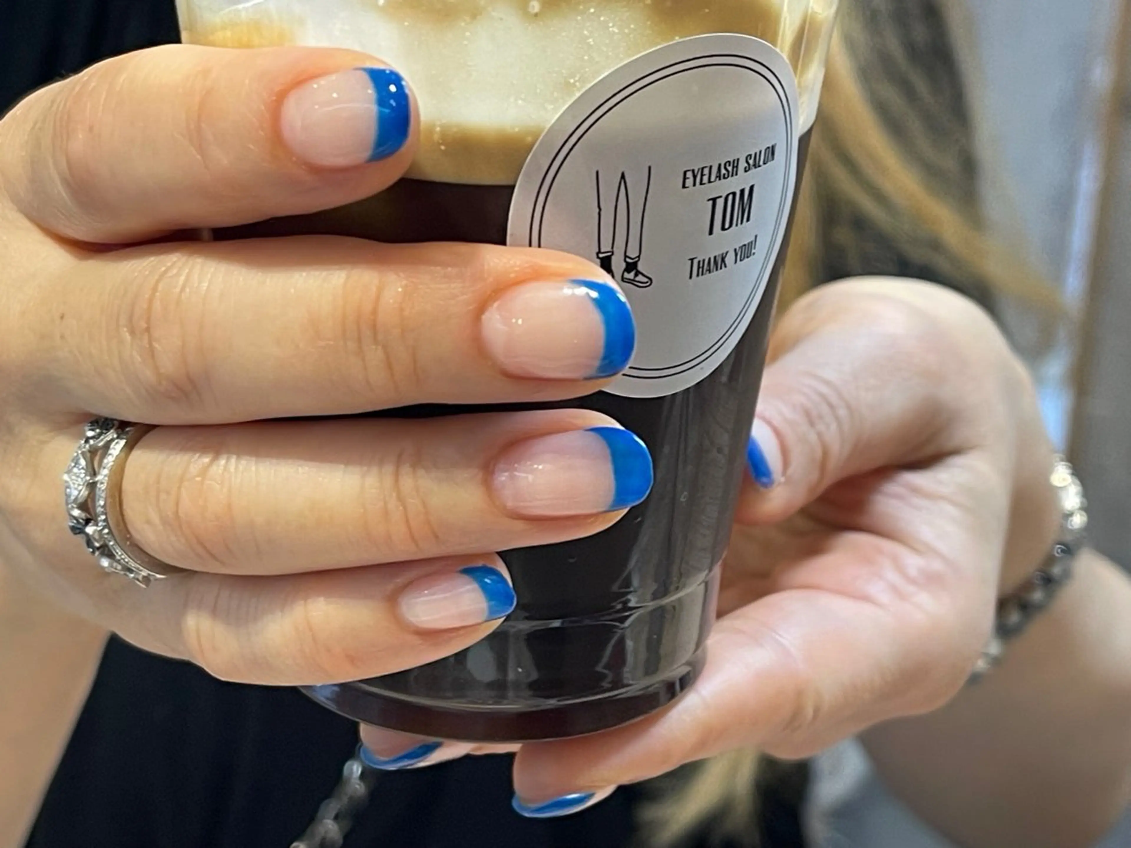 ネイル フレンチネイル スクエアネイル i. ayakaのネイルデザイン