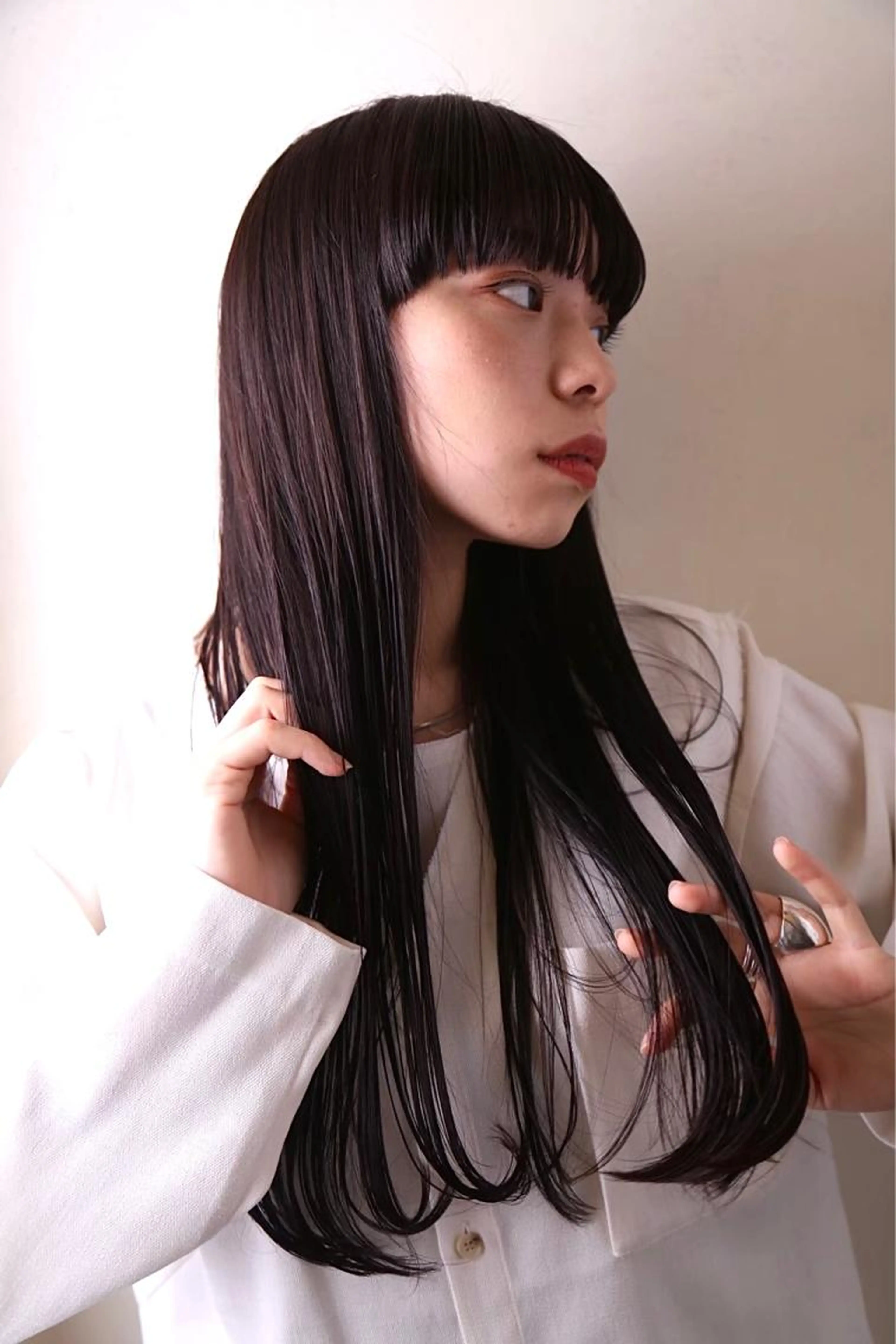 毎月のケアにオススメ✨艶出しと柔らかさを生み出す髪質改善✨話題のレブリン酸酸熱トリートメント（仕上げアイロン込み）の写真