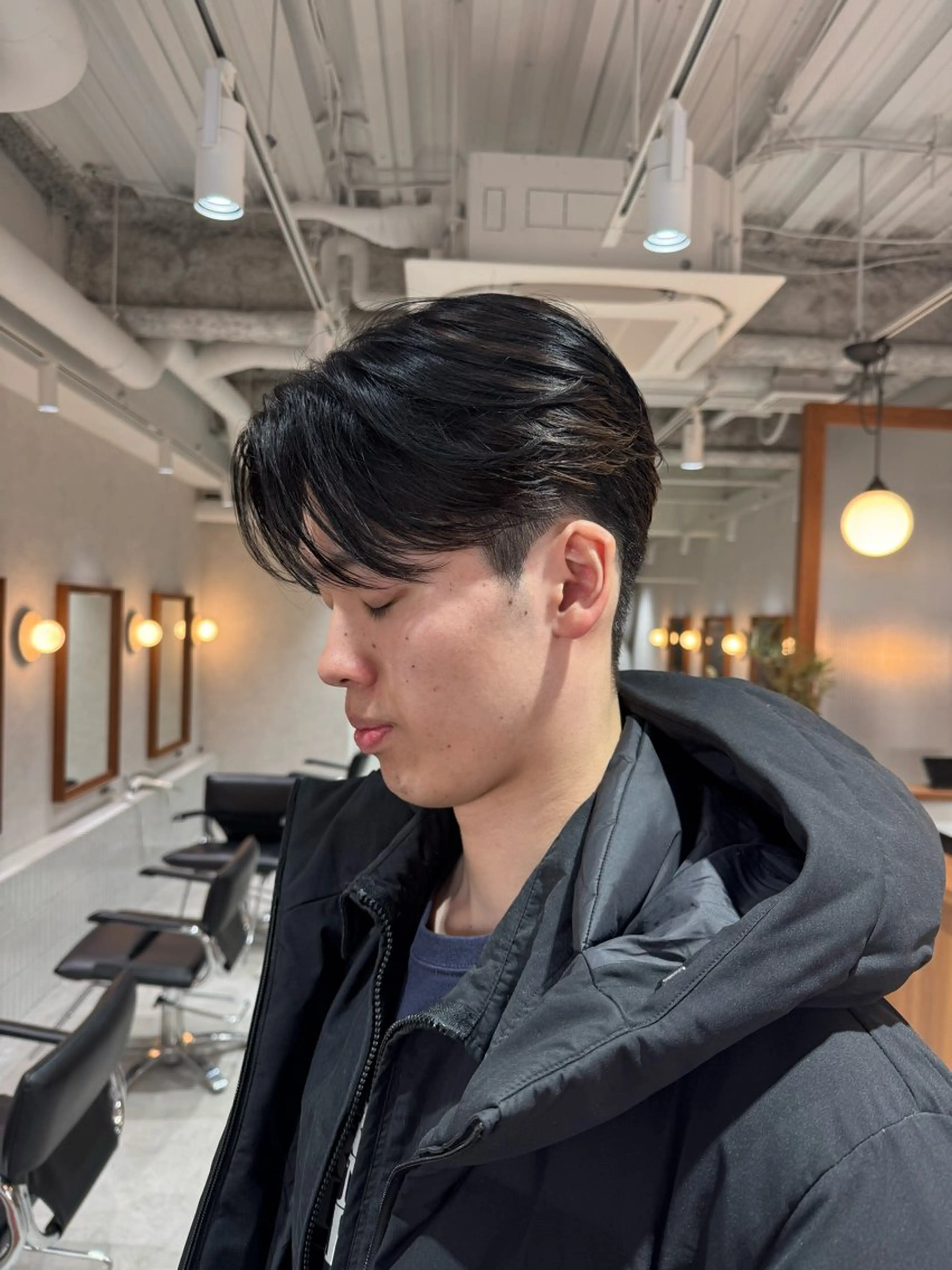 メンズ カット 🩵yuribou /ベージュ/ボブ🩵のヘアスタイル