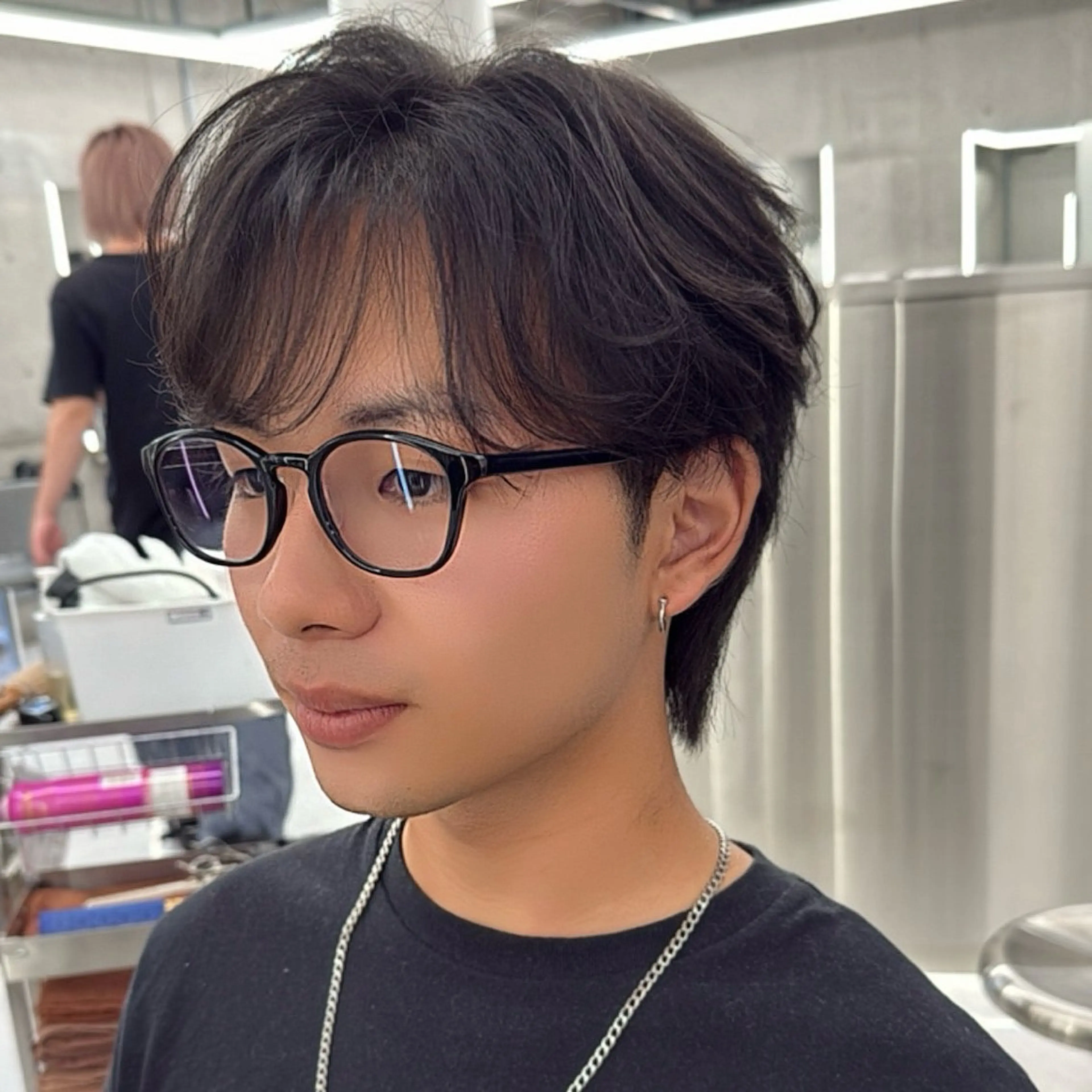 メンズ 石山 洸平のヘアスタイル