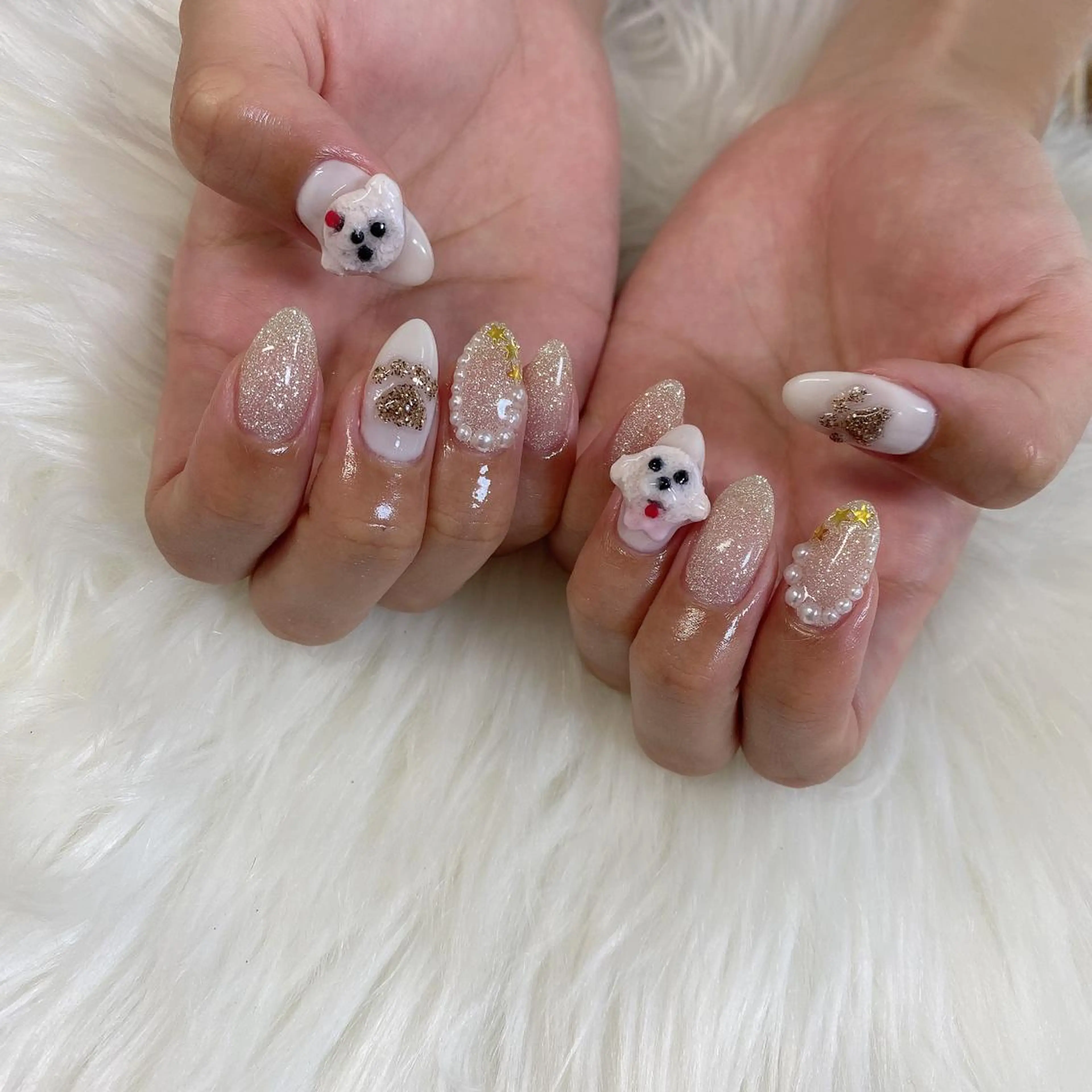 ネイル ハンドネイル 西岡 杏のネイルデザイン