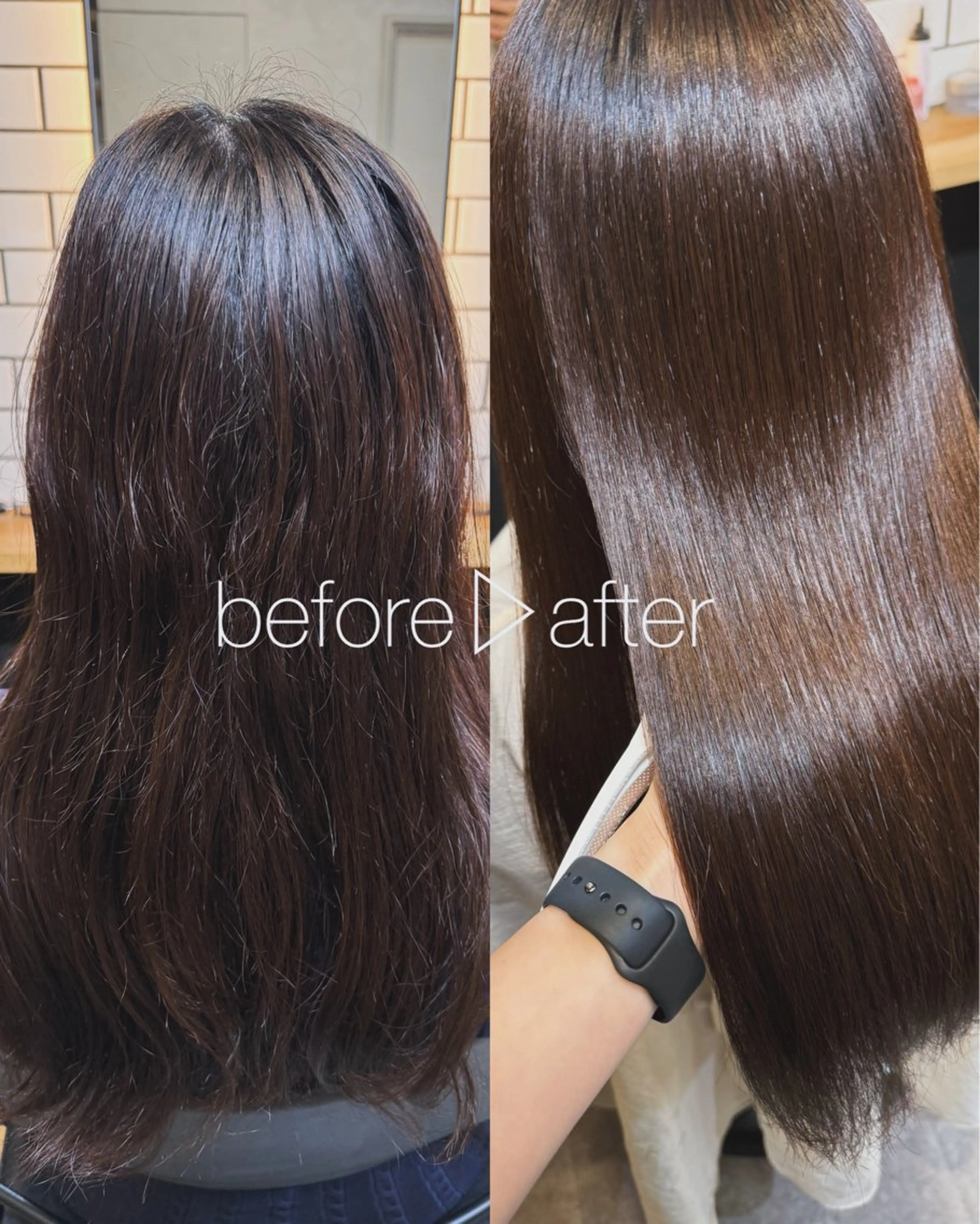 セミロング 髪質改善 似合わせカット 縮毛矯正 トリートメント 吉祥寺プルエクステ 🌟hiraiのヘアスタイル