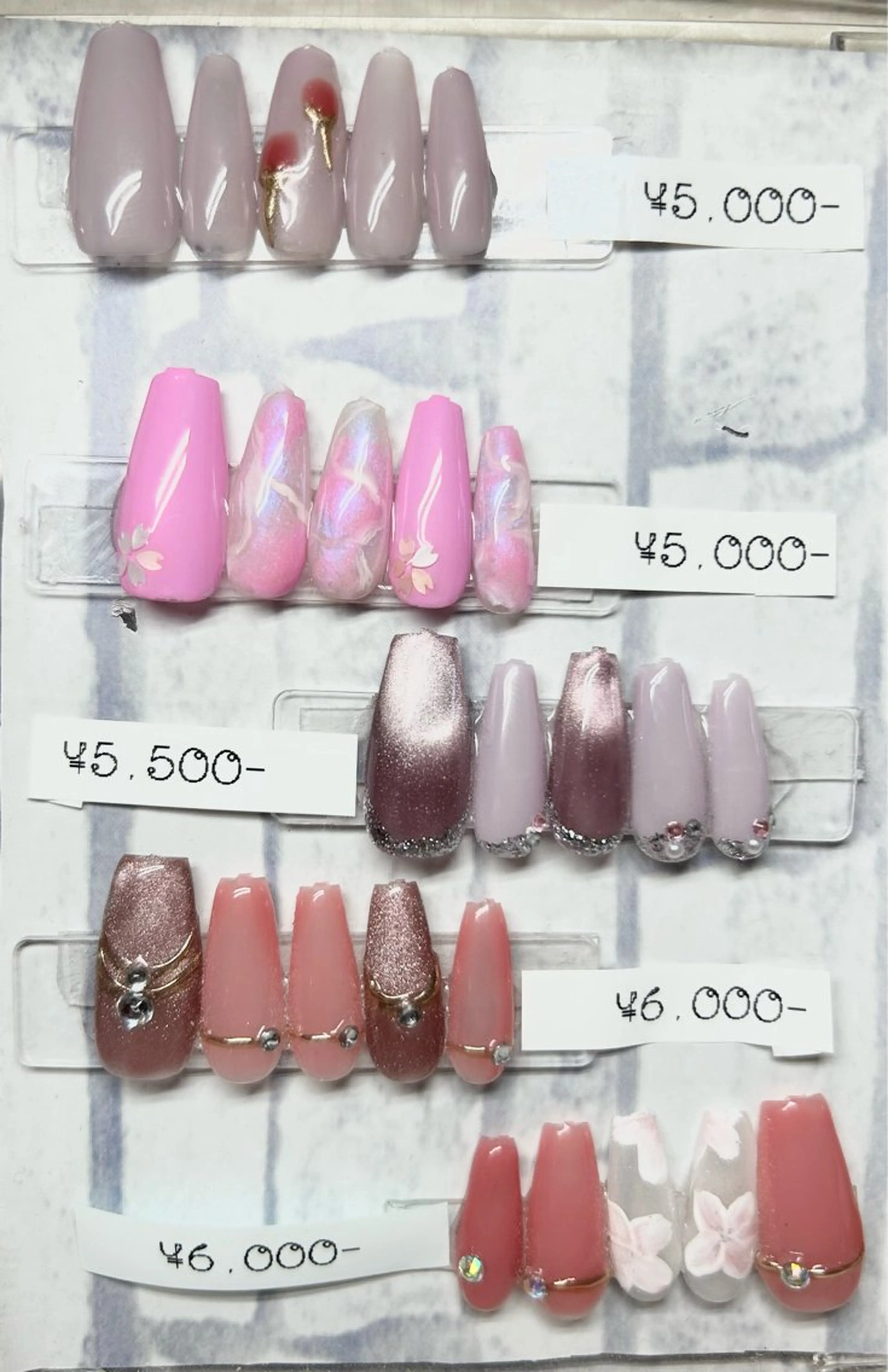 ◇デザイン固定 定額ネイル 5000円~の写真