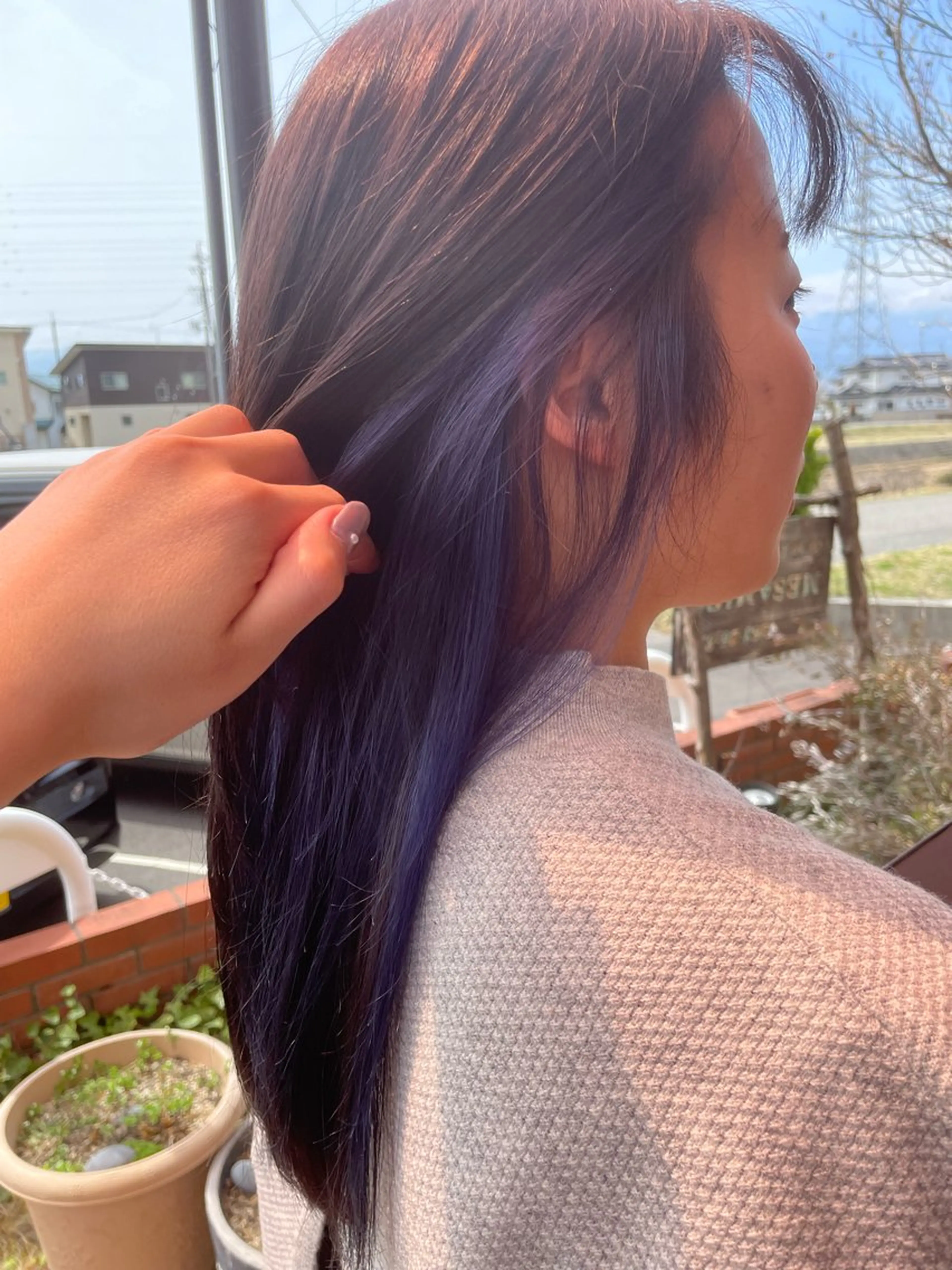 カラー ✨️美髪改善✨️宮田 優香里のヘアスタイル